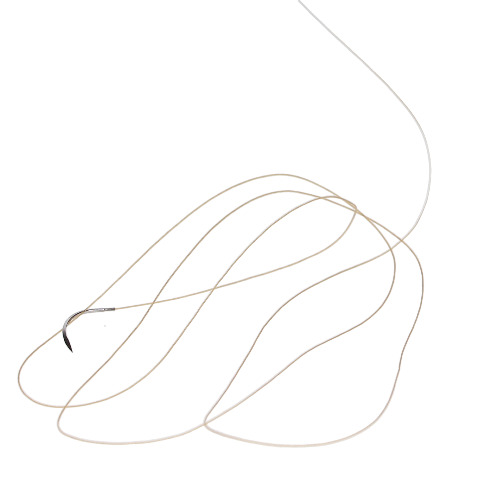 HSB - Suture Chromic Gut 45cm Brown 5/0 12mm DC-2 3/8 Circle Reverse Cutting 12/Bx product image