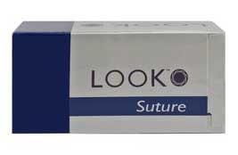 Look Sutures - Nylon, 5-0, Black 18", C3, 3/8 Circle Precision Reverse Cutting 13mm product image