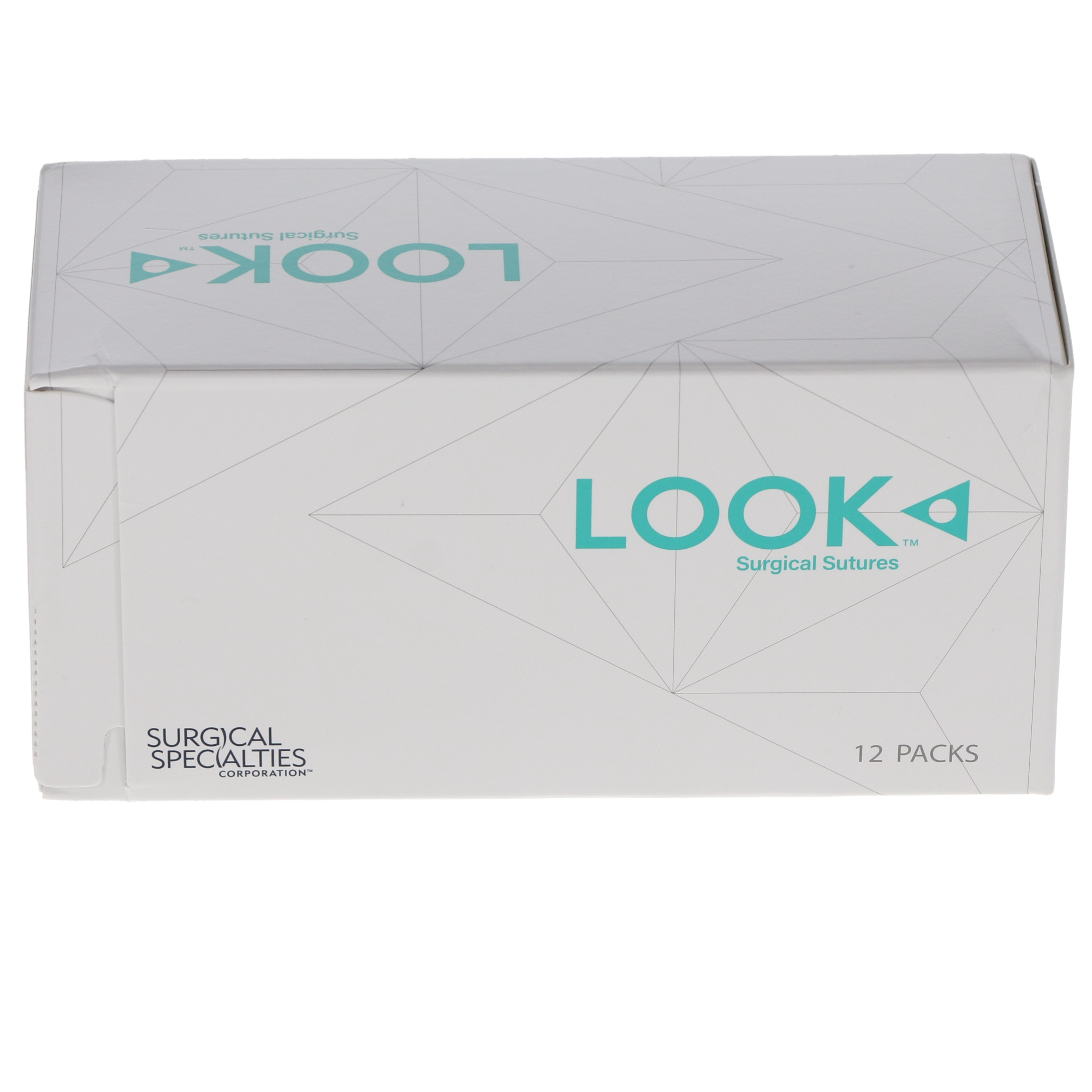 Look Sutures - Plain Gut, 4-0, 18", C17, 3/8 Circle Reverse Cutting 12mm product image