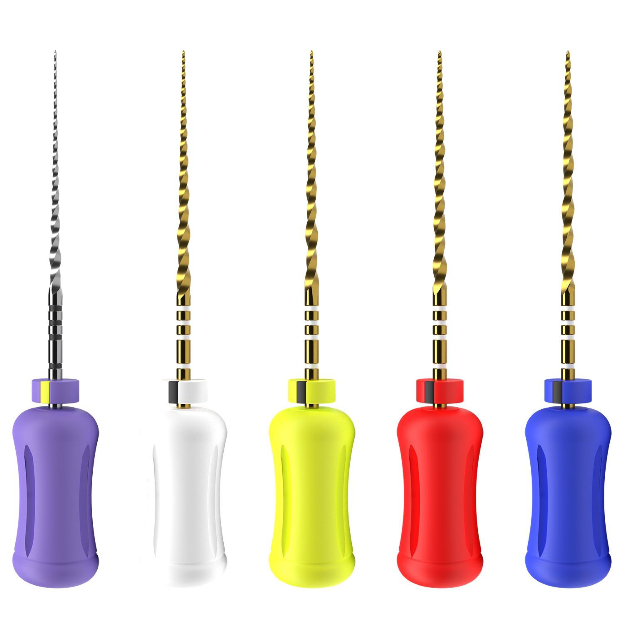 Dentsply - ProTaper Hand Use Assorted 25mm 6/Pk (USA Code PTUHAS25) product image