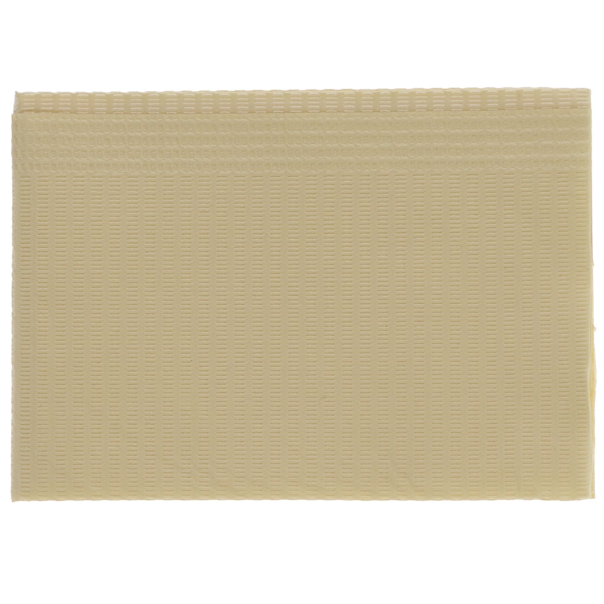 Disposable Bibs, 2+1 Ply, 13" x 18", Beige, 500/Pk, 109221 product image