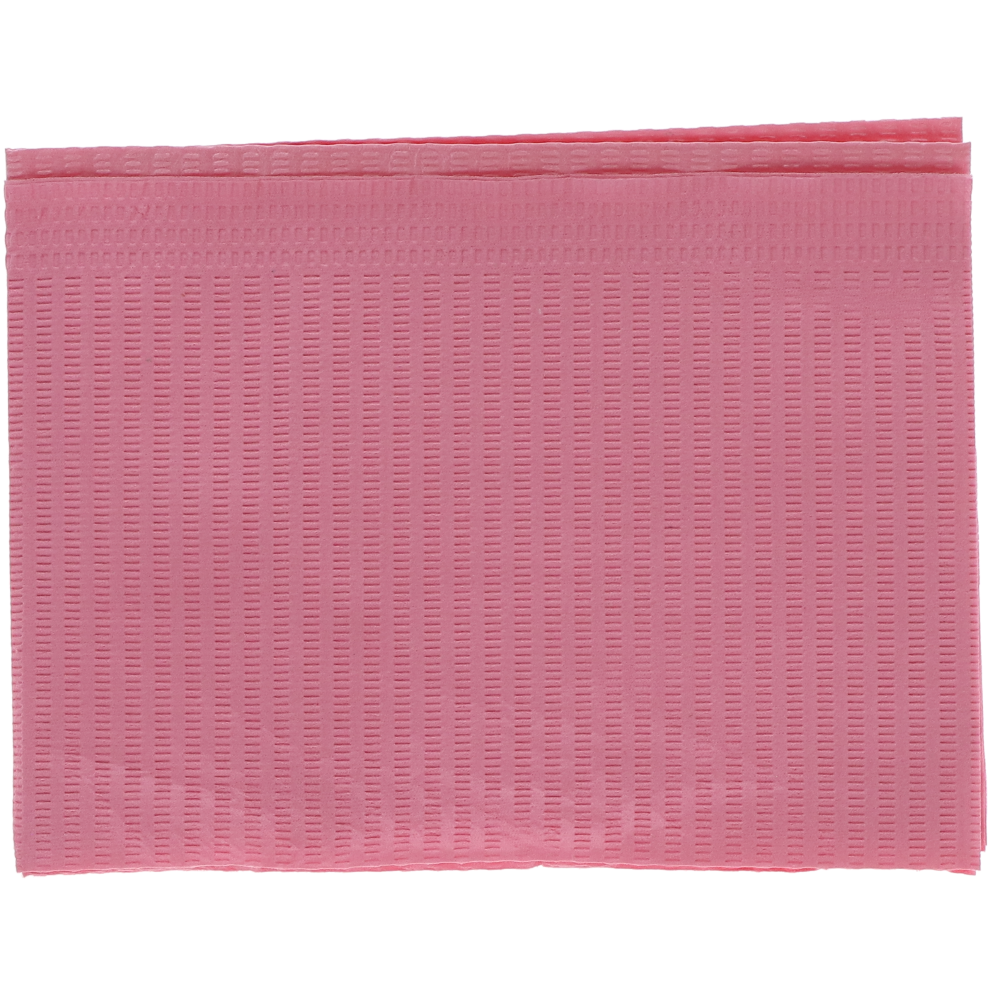 Disposable Bibs, 3+1 Ply, 13" x 18", Dusty Rose, 500/Pk, 109233 product image