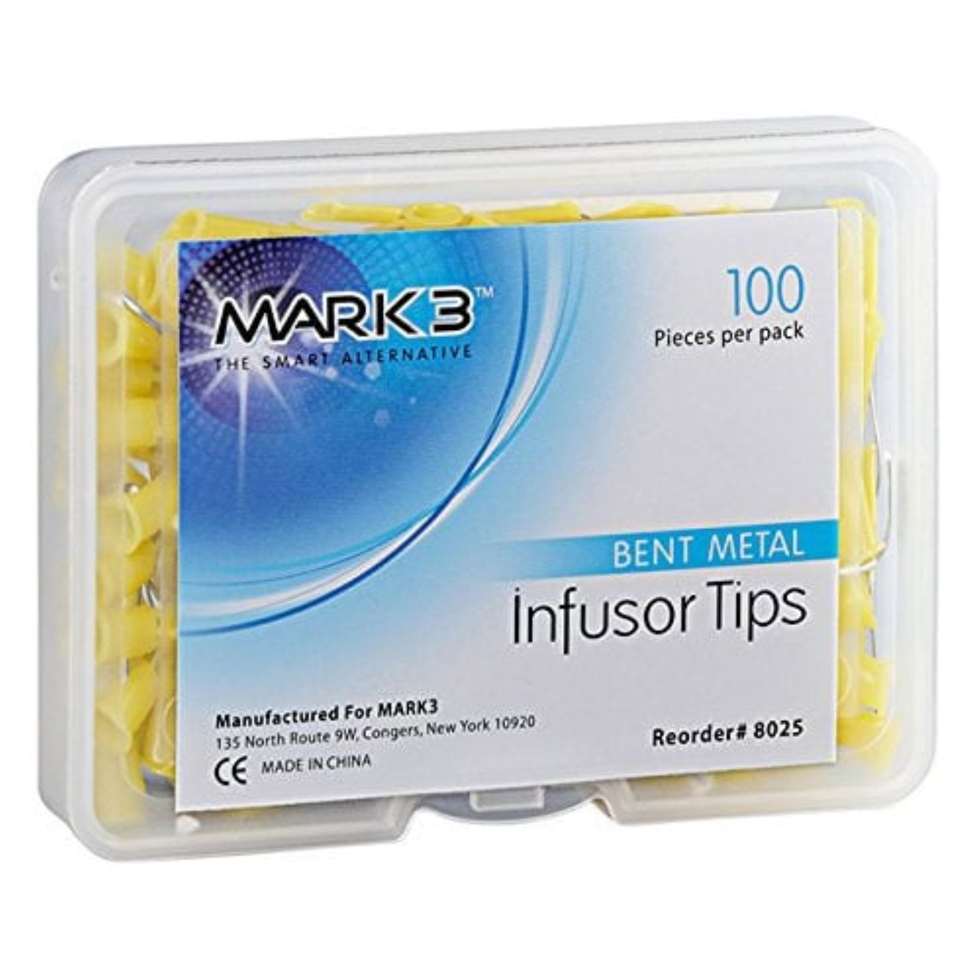 Infusor Tips Metal Bent, 100/pk, 8025 product image