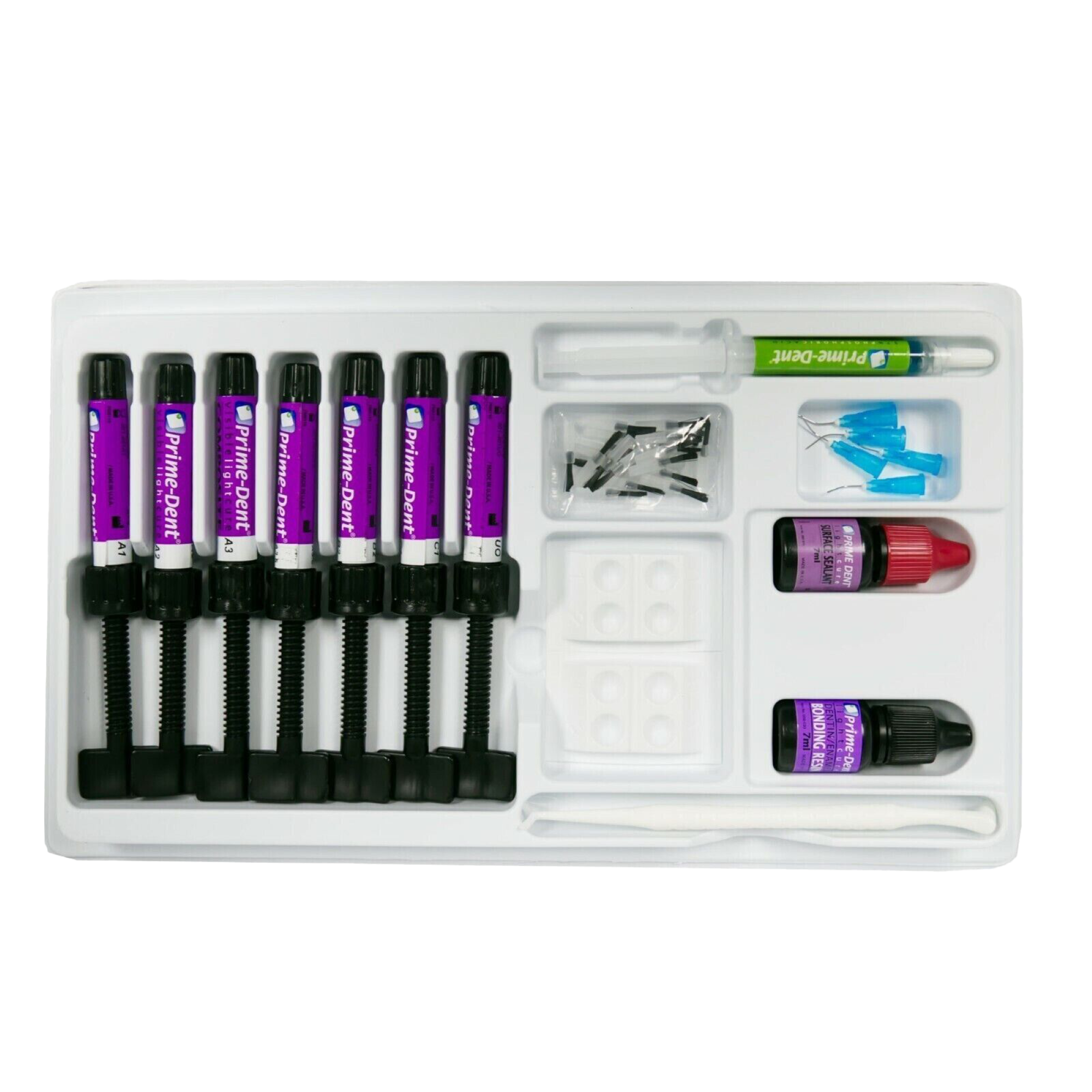 Prime-Dent - Micro-Hybrid Composite 7 Assorted Syringe Kit, VLC product image