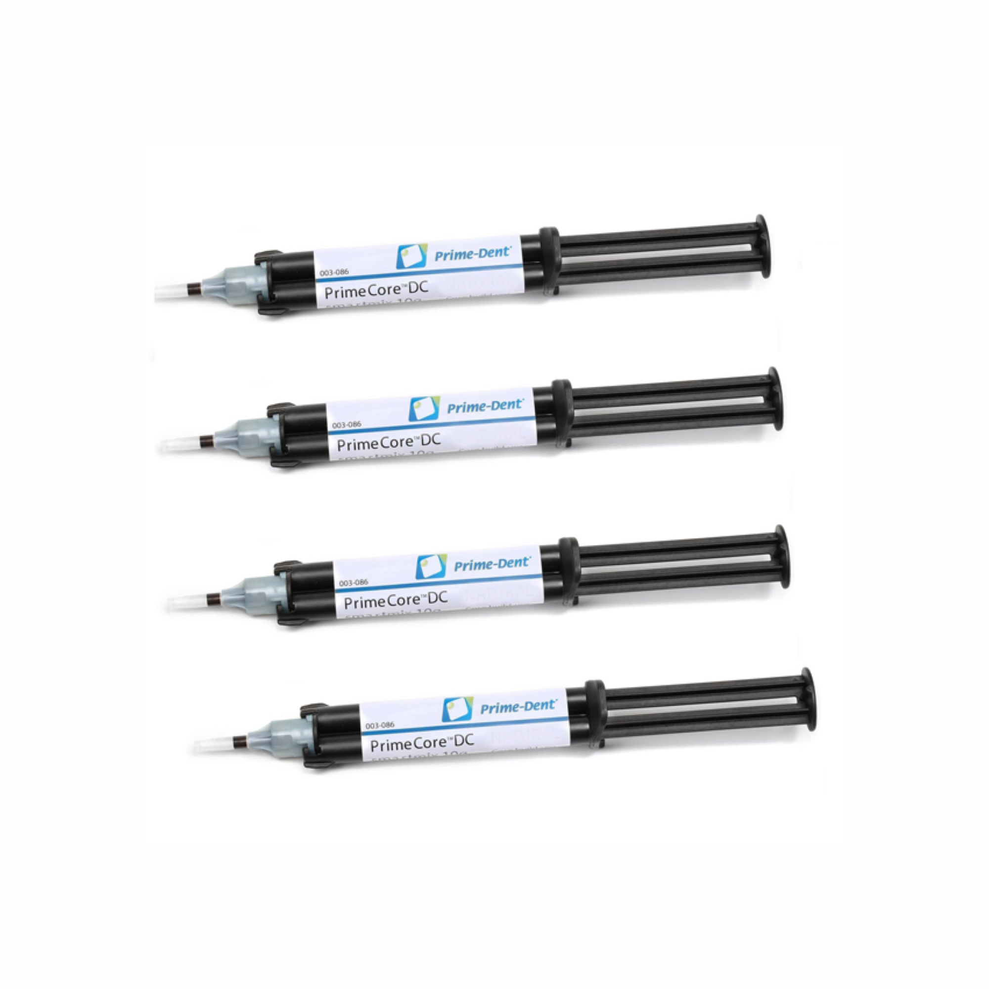 Prime-Dent - Prime Core DC Automix Dual Cure Core Build-Up Material, Shade Blue, Syringe Kit. Includes: product image