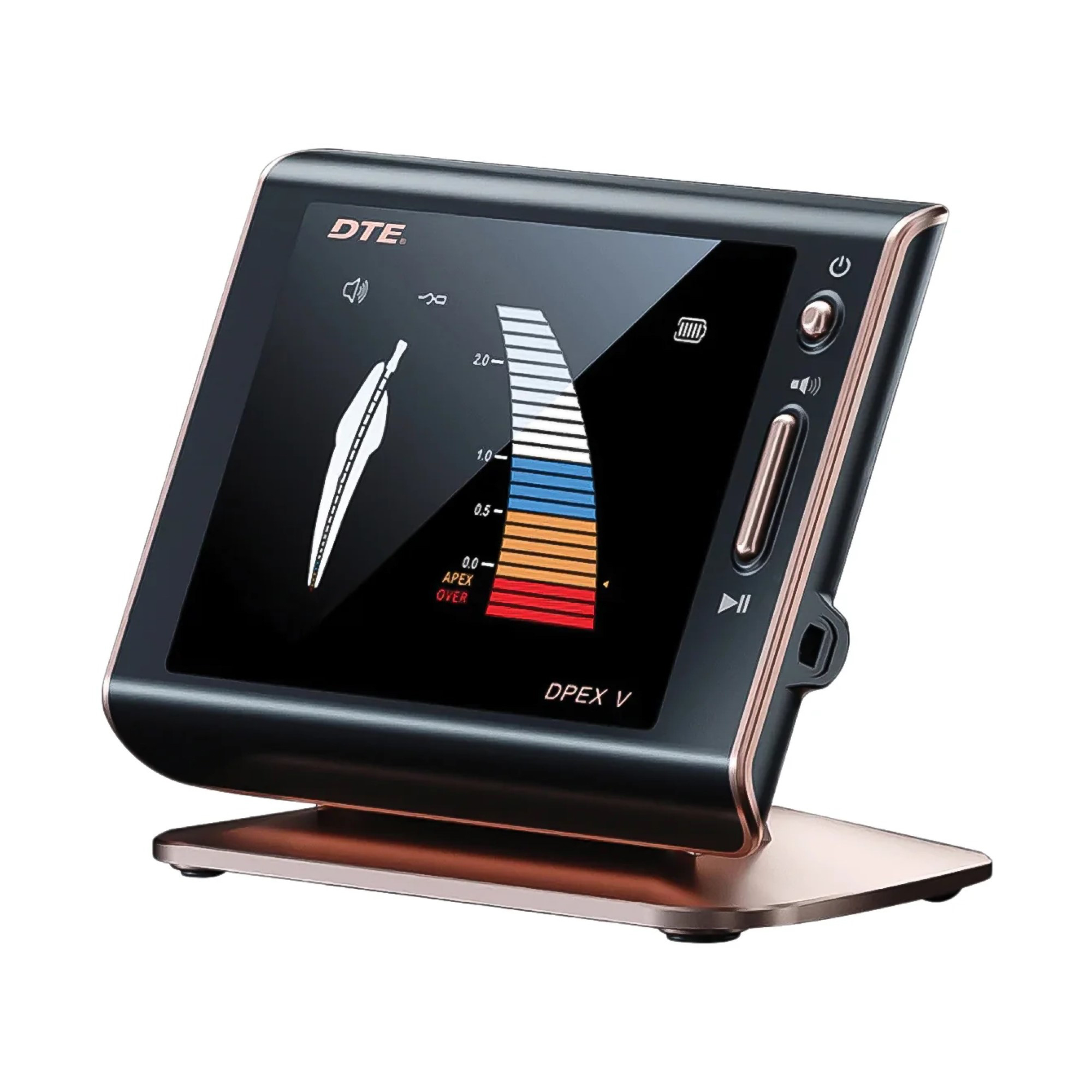 DTE Multi-Frequency Apex Locator, Black/Gold, Dpex V product image