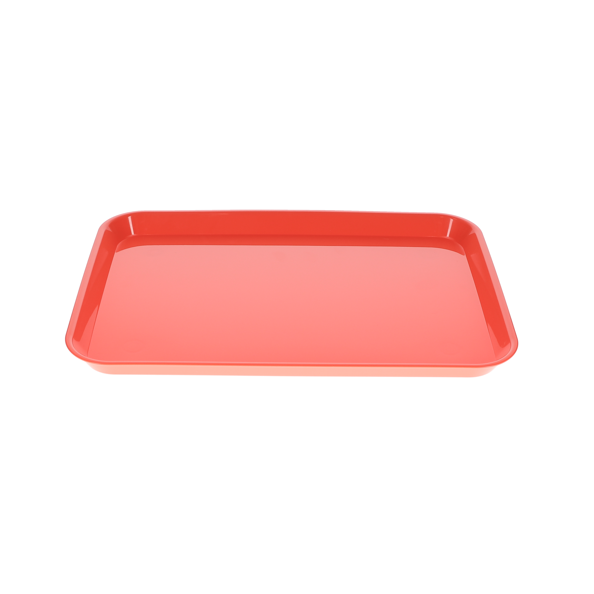 Set-Up Plastic Flat Trays, # B, Coral, 1/Pk, 108140 product image