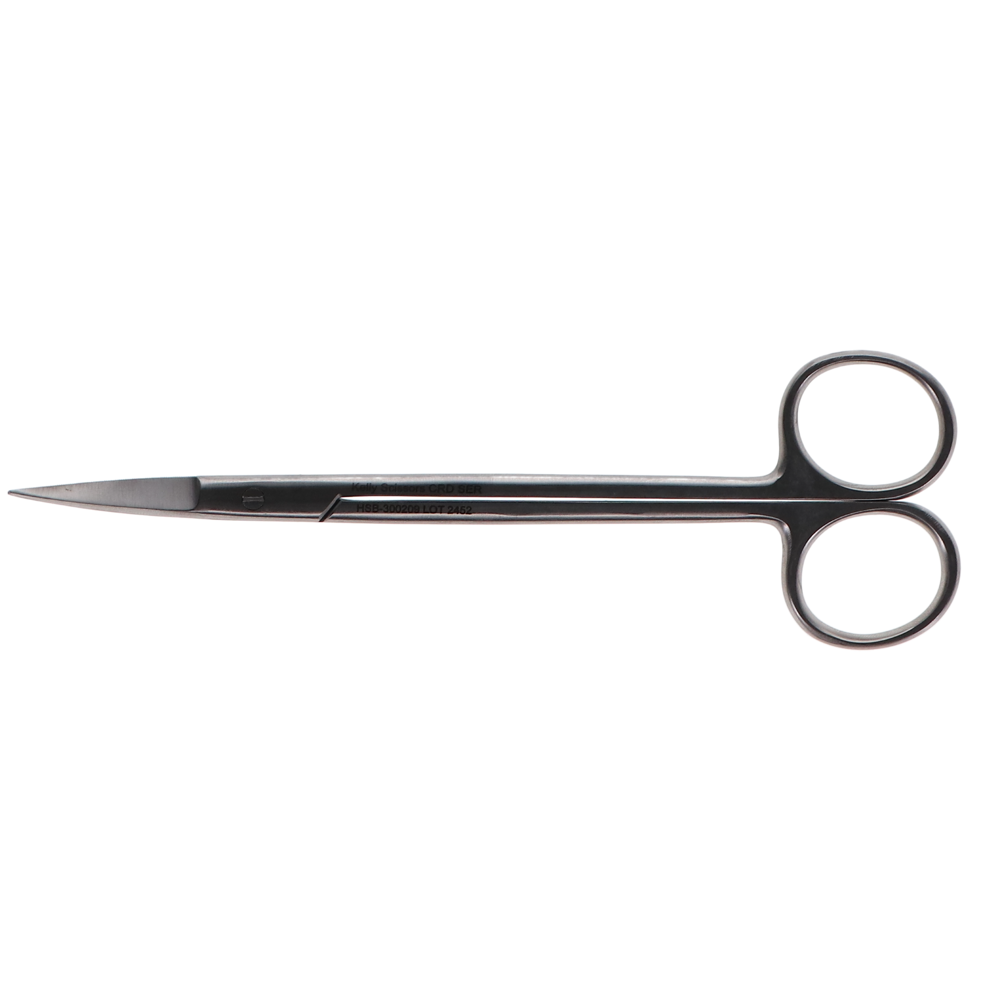 Kelly Scissors, 6.25", Curved, Serrated, 1/Pk, 300209 product image