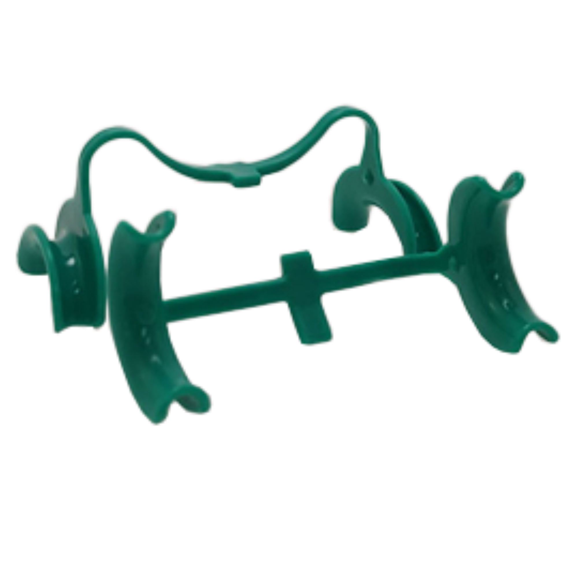 Intraoral Cheek Retractors, Small, Autoclavable to 275F, Clear Green, 10/Pk, EX-9008 product image