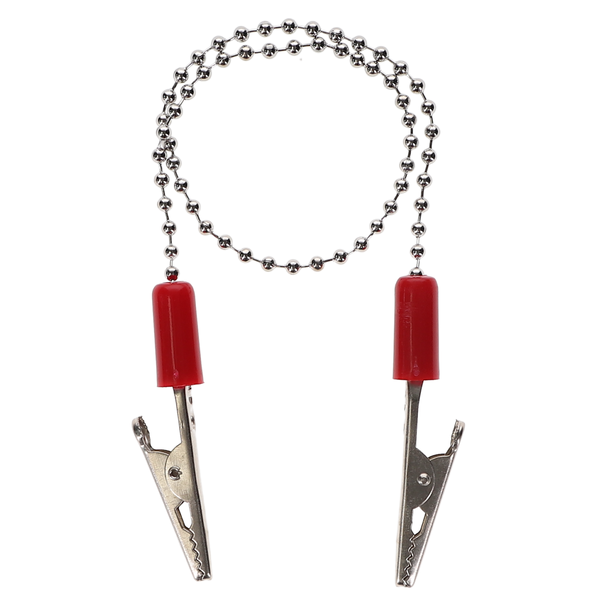 Daisy Chain Bib Clips, Red, 3/Pk product image