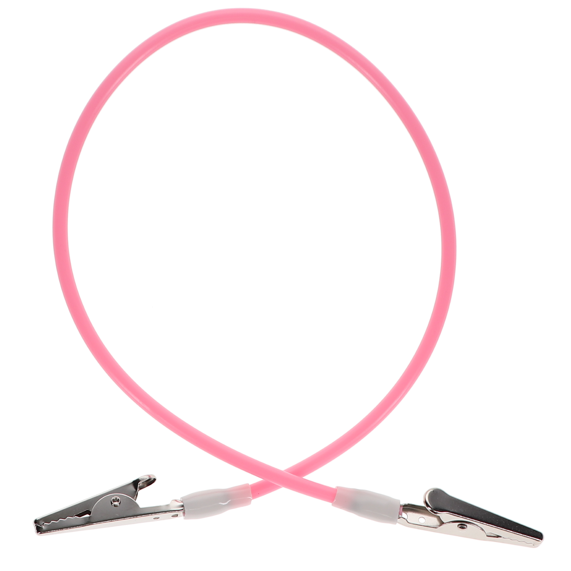 Plastic Non-Stretch Bib Clips, Pink, 3/Pk product image