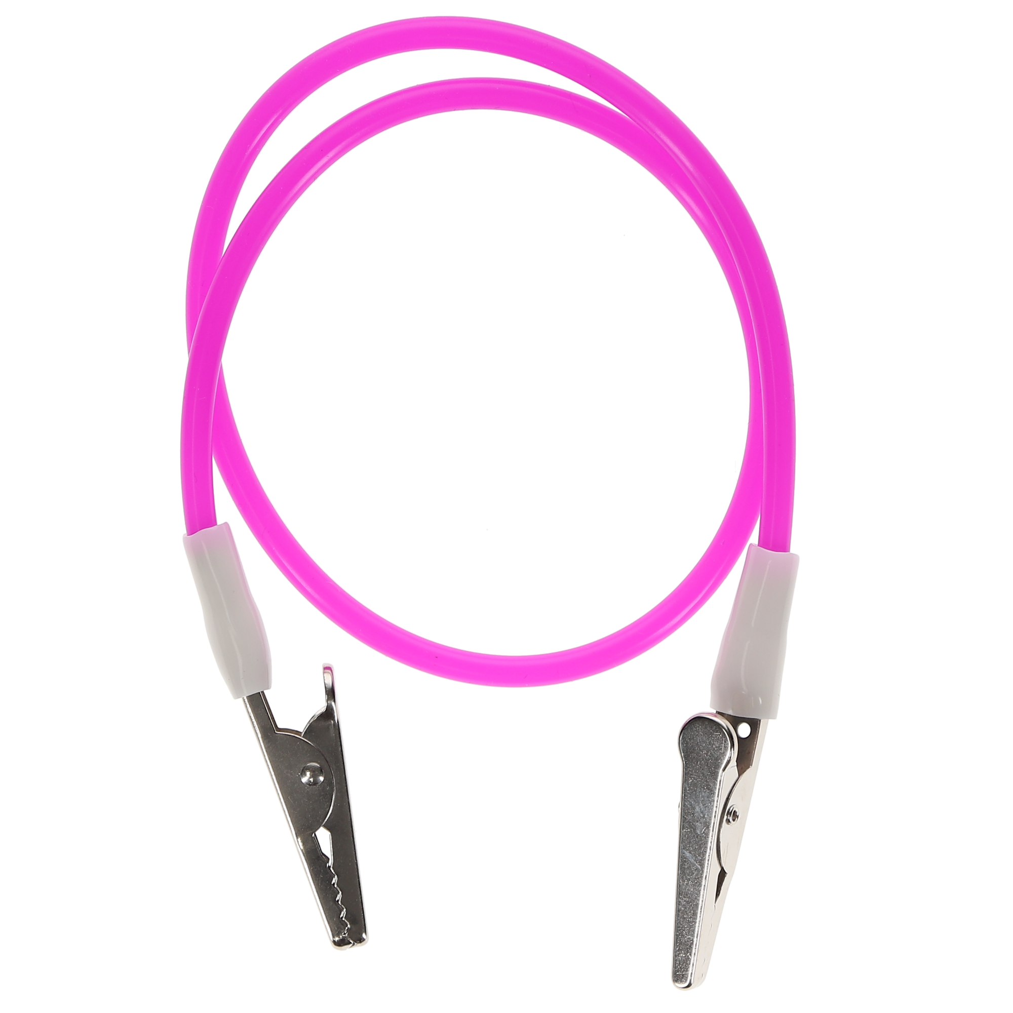 Plastic Non-Stretch Bib Clips, Purple, 3/Pk product image