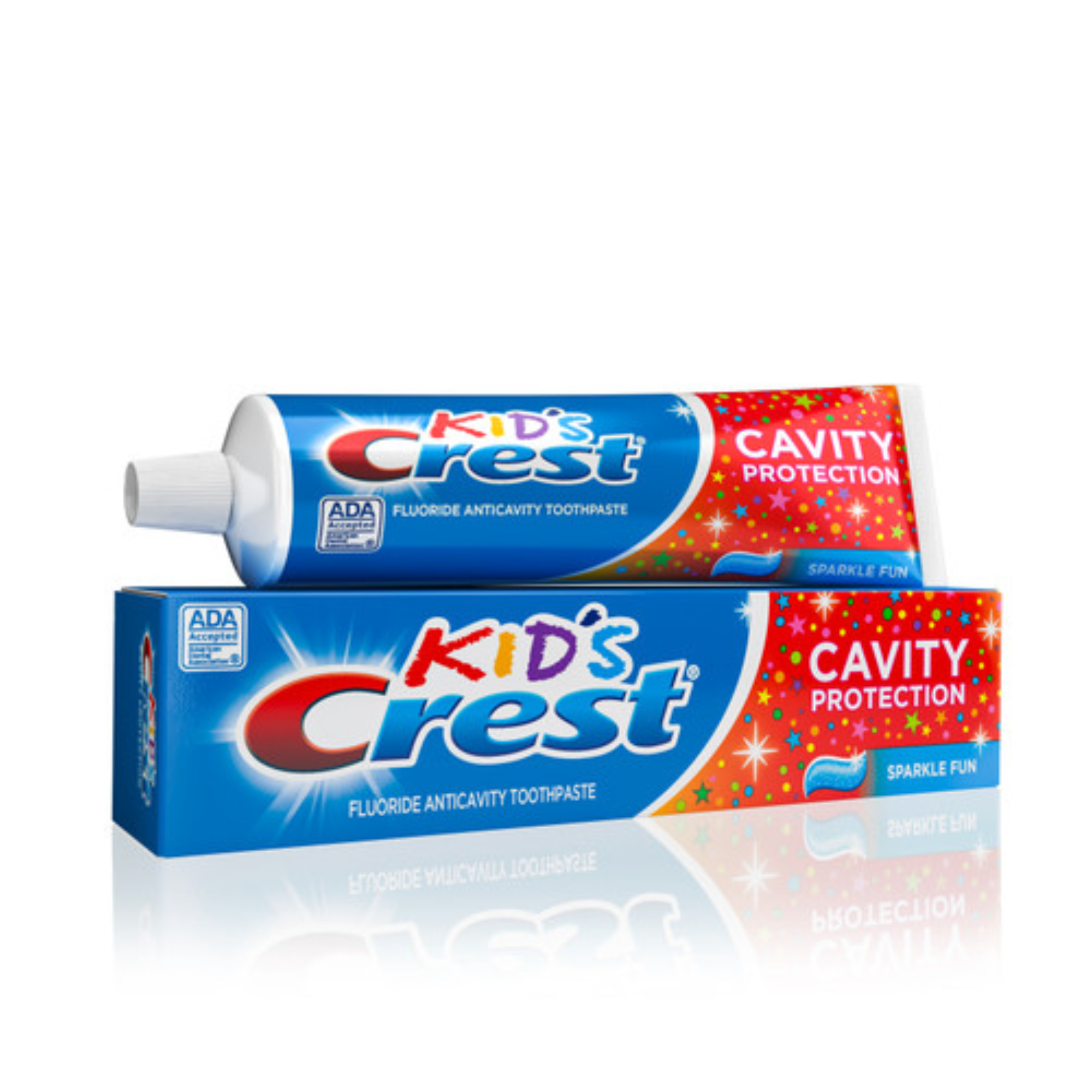 P&G - Crest Kids 2+ Cavity Protection Toothpaste, Sparkle Fun flavor, 4.6 oz tube, 24/cs (Old #s 80297321, 80293022) product image
