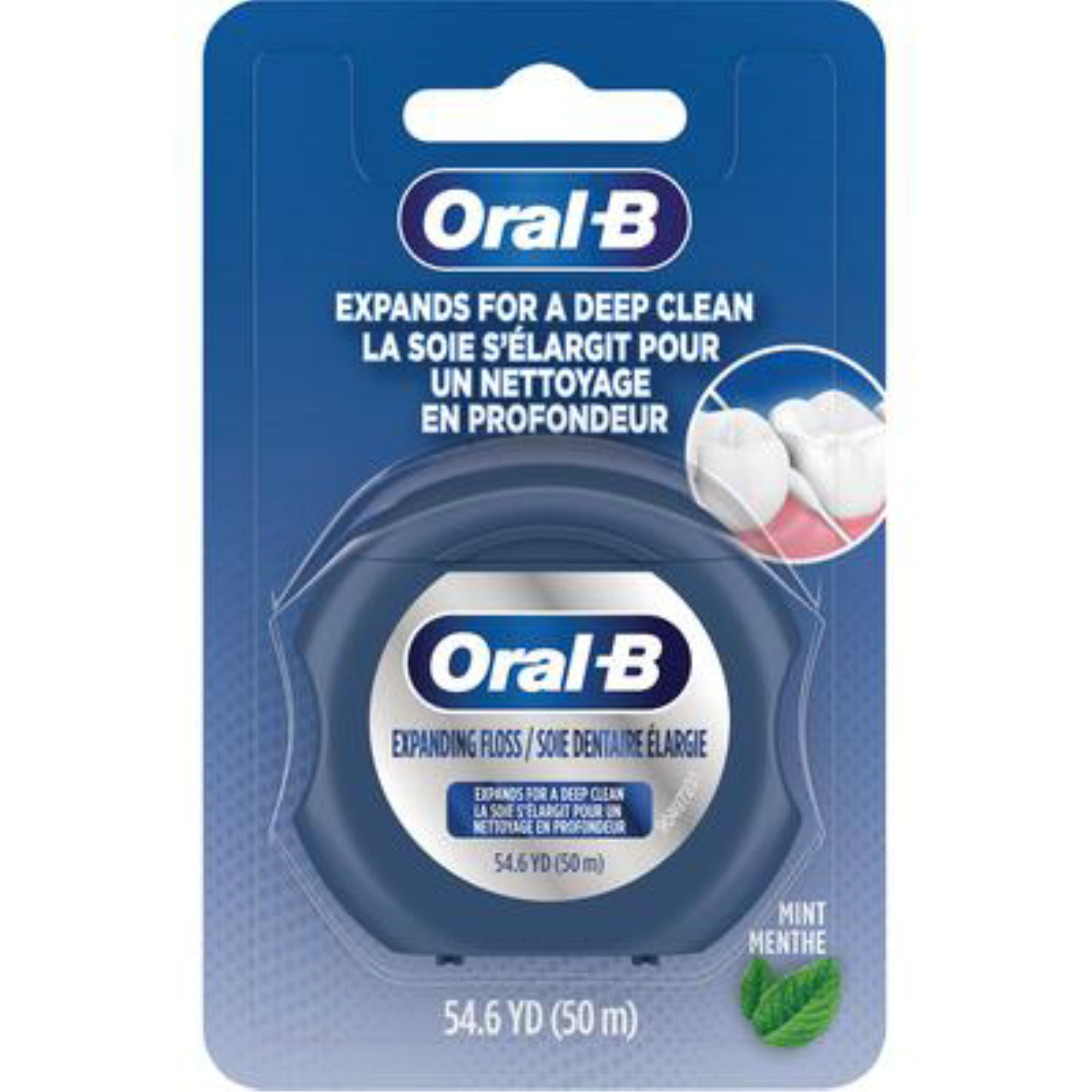 P&G - Expanding Floss, 50M Spool, Mint, 6/ctn, 8 ctns/cs product image