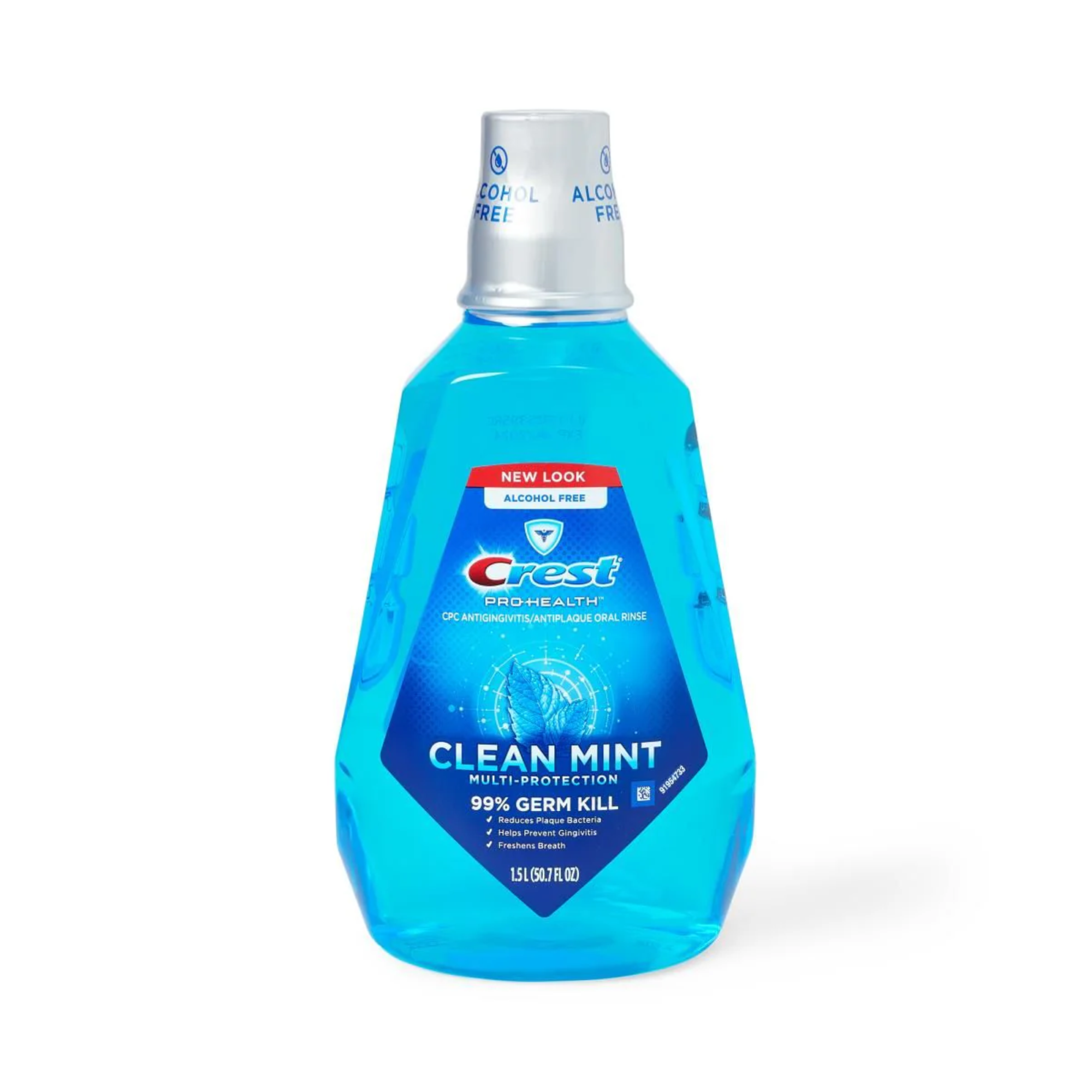 P&G - Crest ProHealth Rinse, Clean Mint, Alcohol-Free, 1.5 lt, 4/cs product image