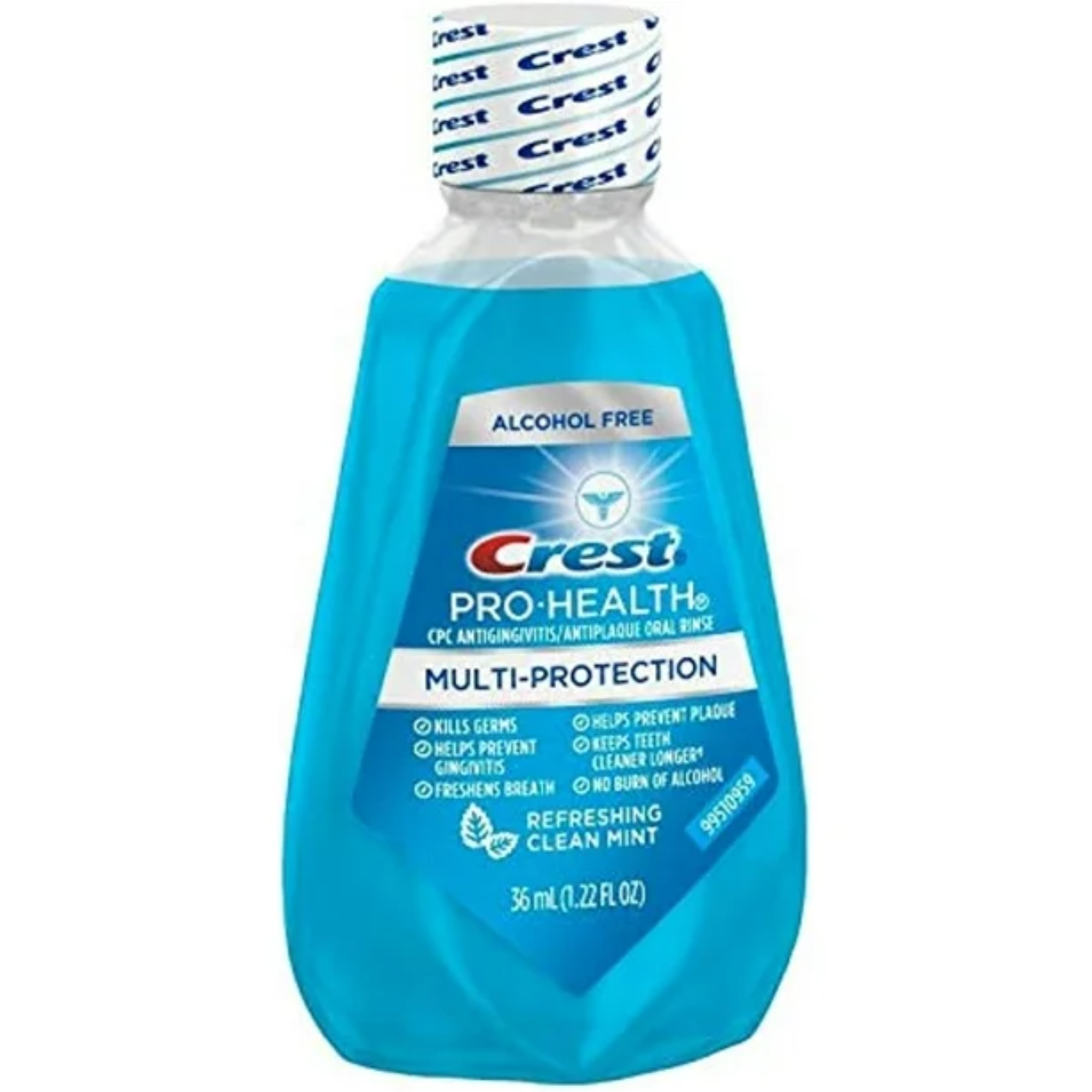 P&G - Crest ProHealth Rinse, Clean Mint, Alcohol-Free, 36mL, 48/cs product image