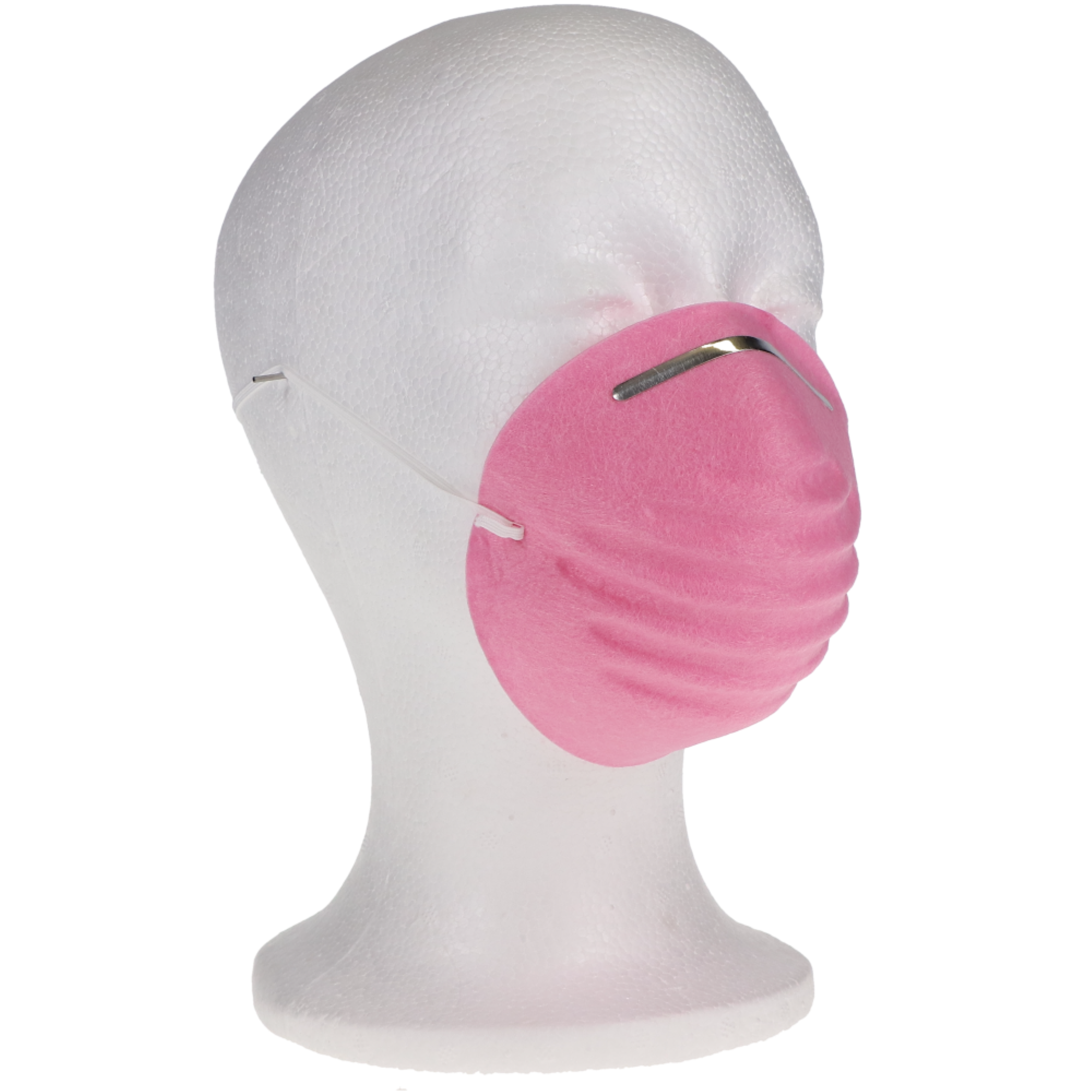 Crosstex - Surgical Molded Masks Pink 50/Bx thumbnail 2