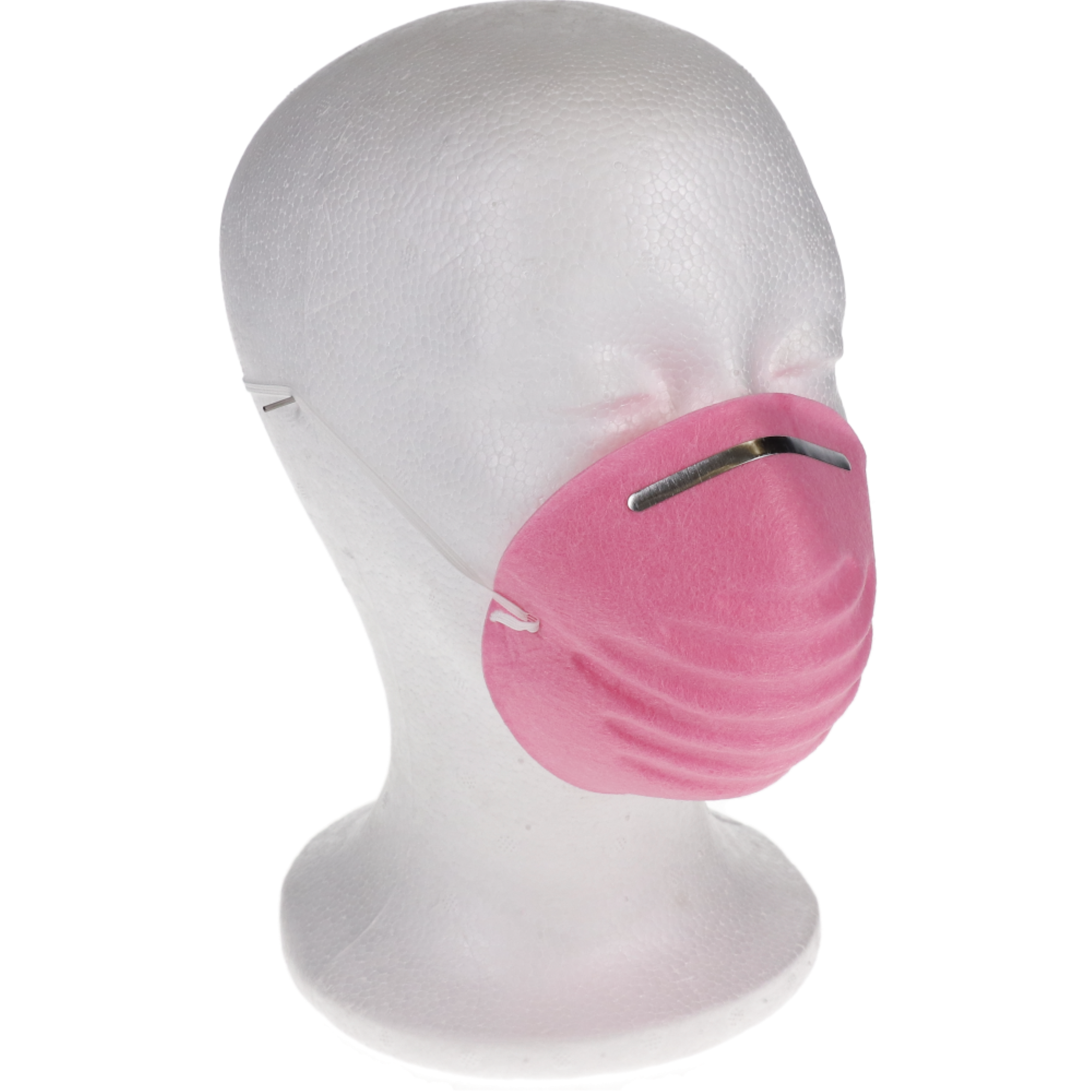 Crosstex - Surgical Molded Masks Pink 50/Bx thumbnail 3