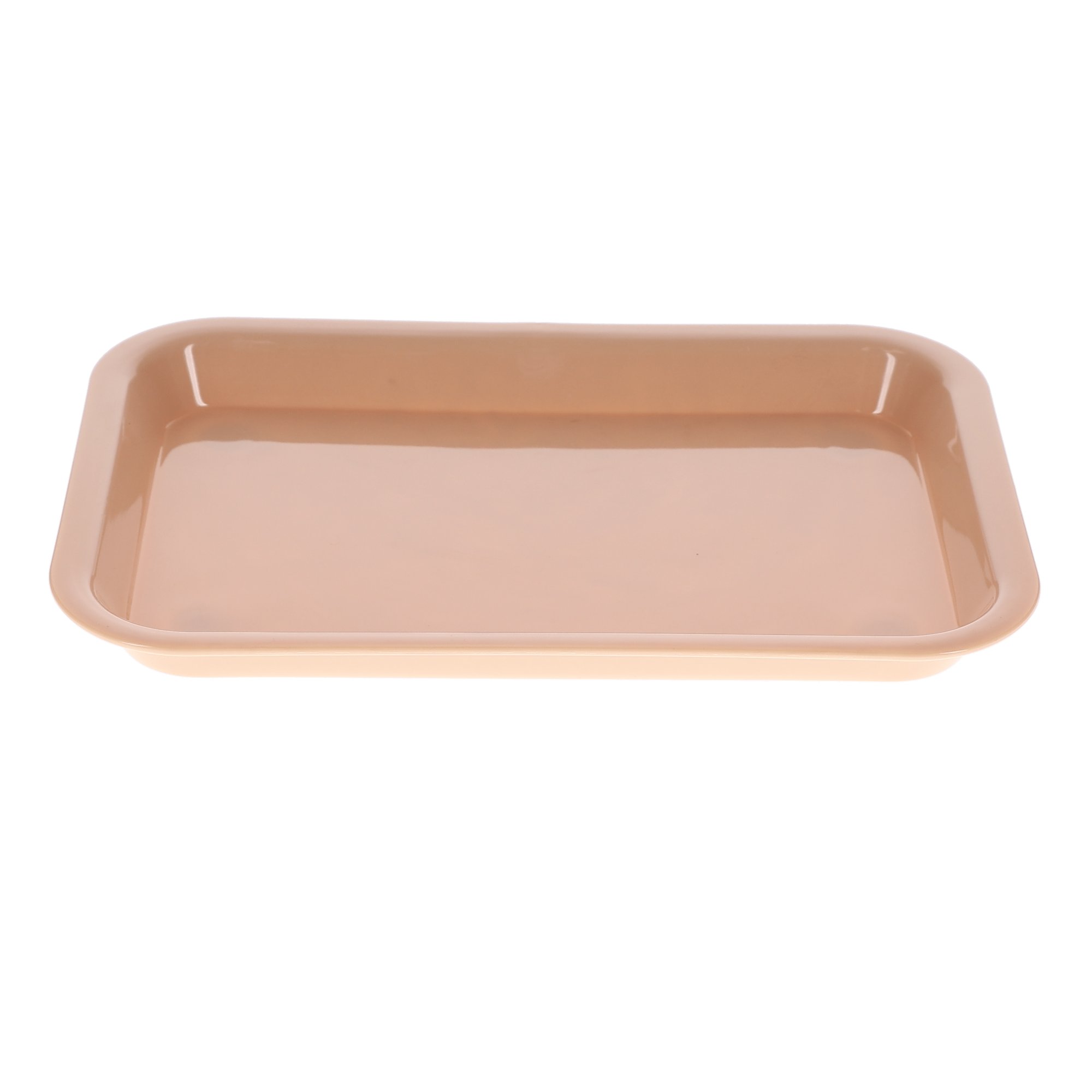 Set-Up Plastic Flat Trays, # F, Mini, Pastel Sand, 1/Pk, 108159 product image