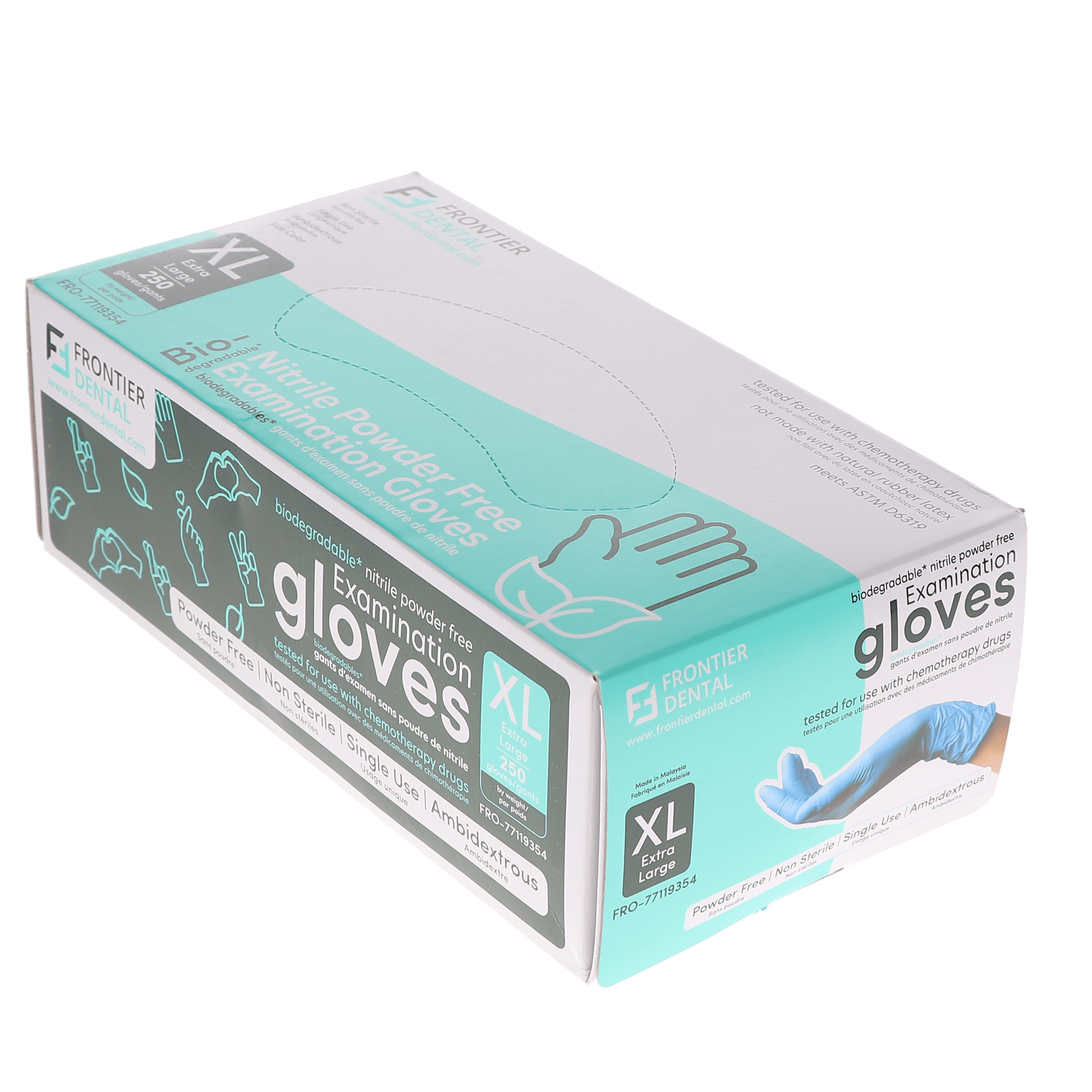 Biodegradable Nitrile Gloves X-Large 250/Bx thumbnail 4