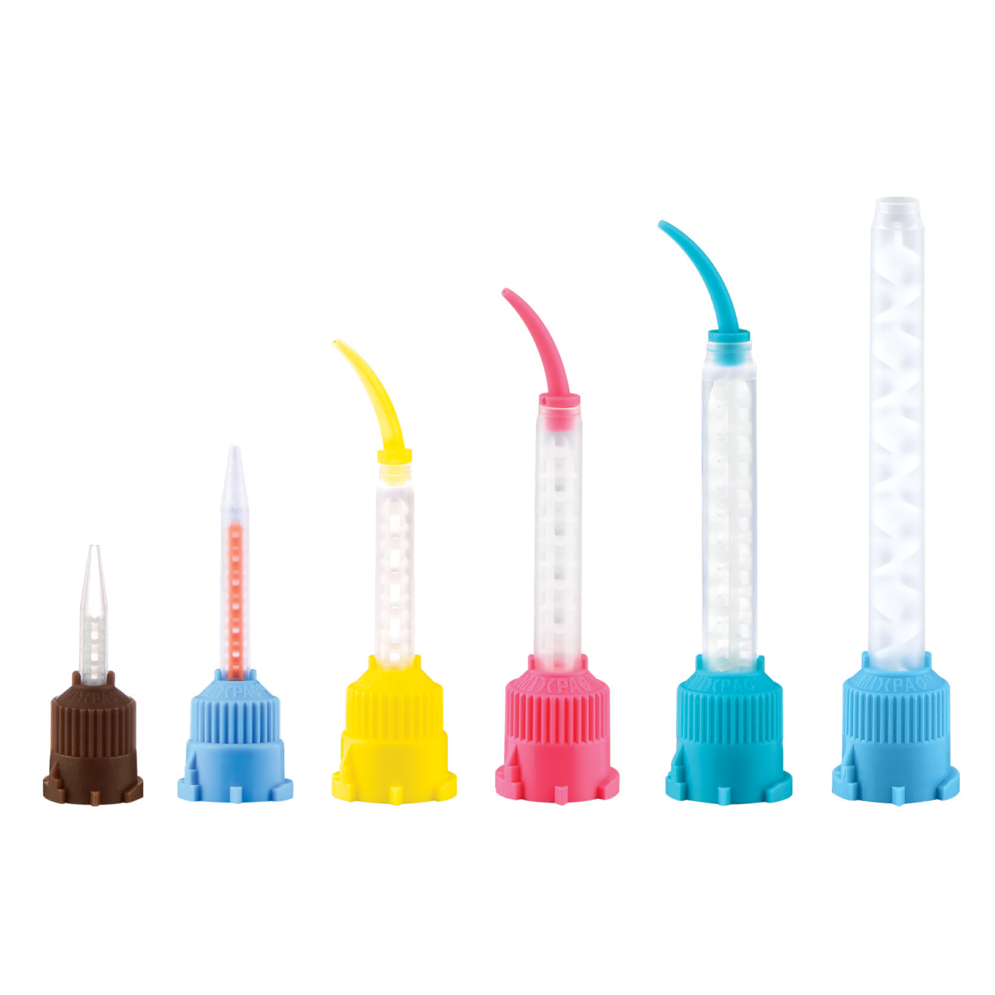 T-Mixer HP Mixing Tips, Blue/Orange inside 50/Pk product image