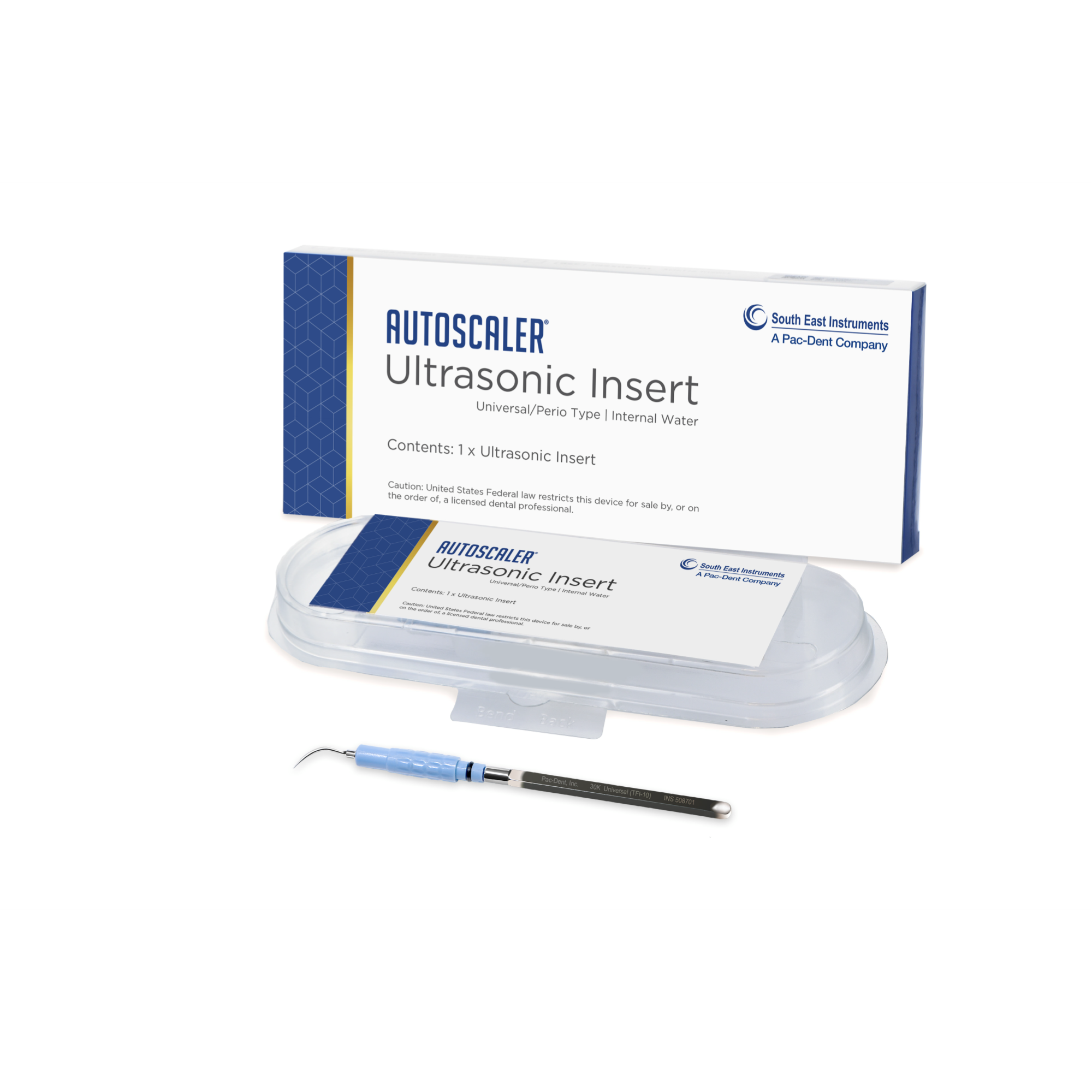 Autoscaler 30K Ultrasonic Universal Insert Tip 1/pack Compatible With Most Magnetostrictive Pac-Dent - Ins 508701 product image