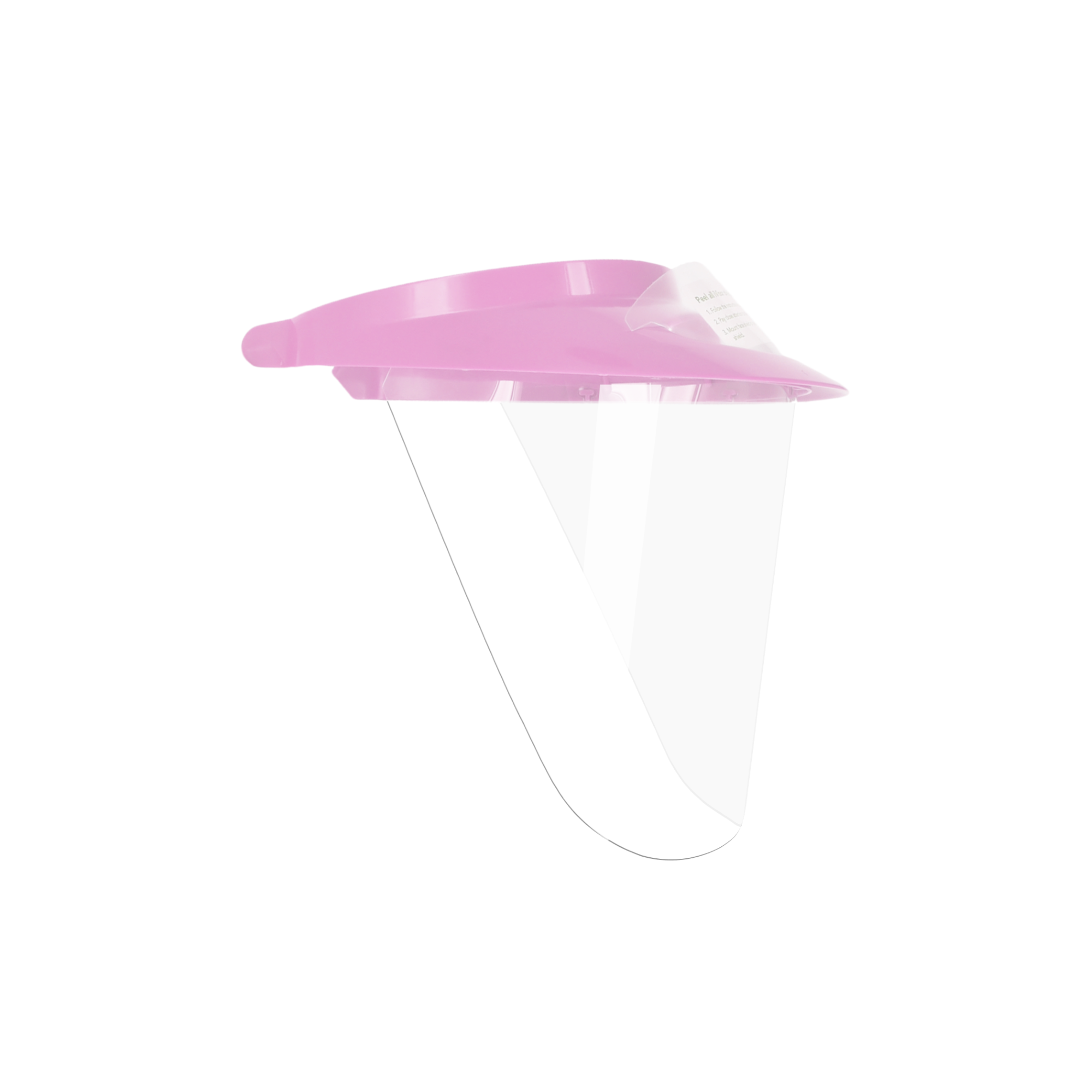 iVisor Visor and Shield Kit with Pink Visor. Contains:1 Visor and 3 Shields product image