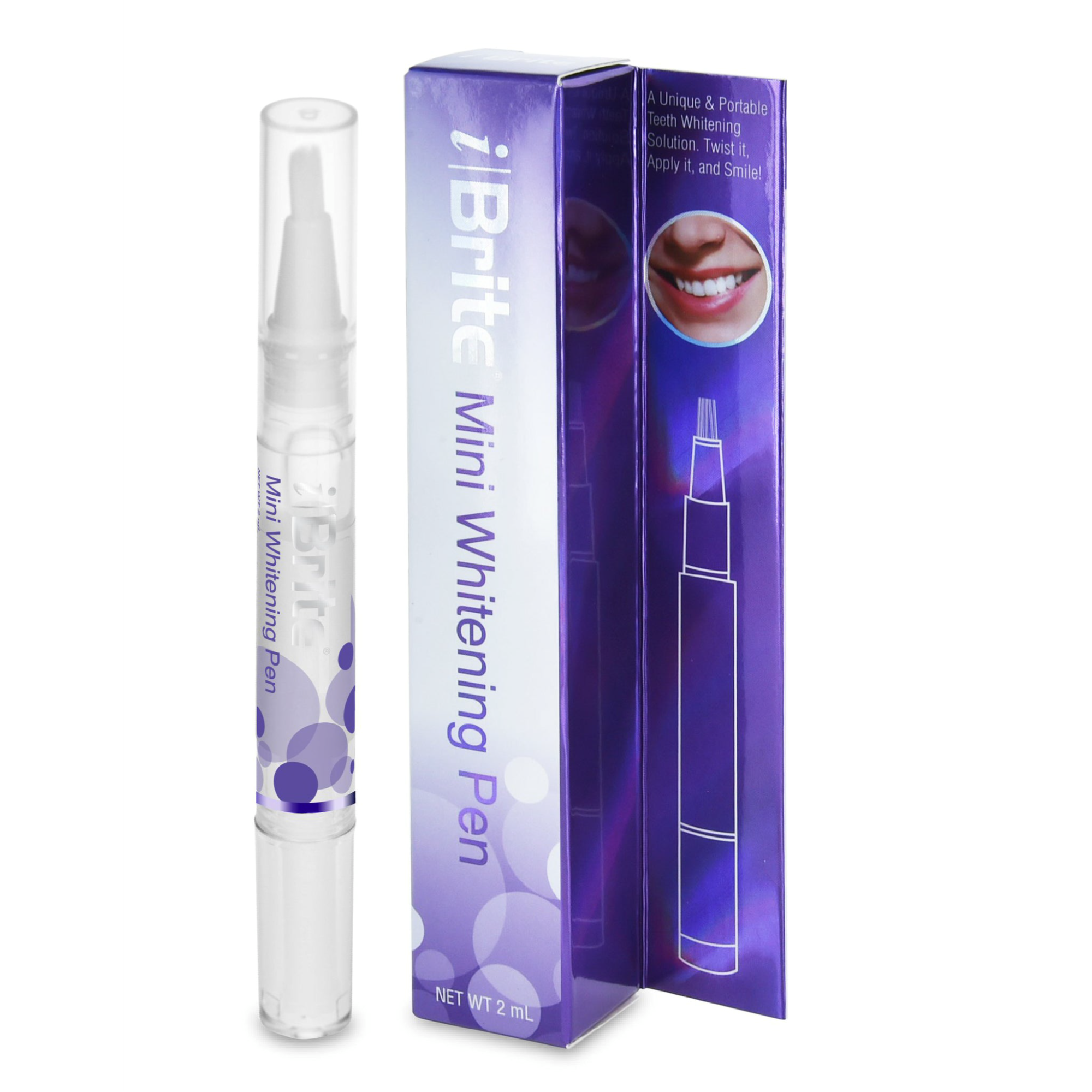 iBrite 2.5 ml 30% Carbamide Peroxide Mini Pen with Brush Tip, 1/Box. product image