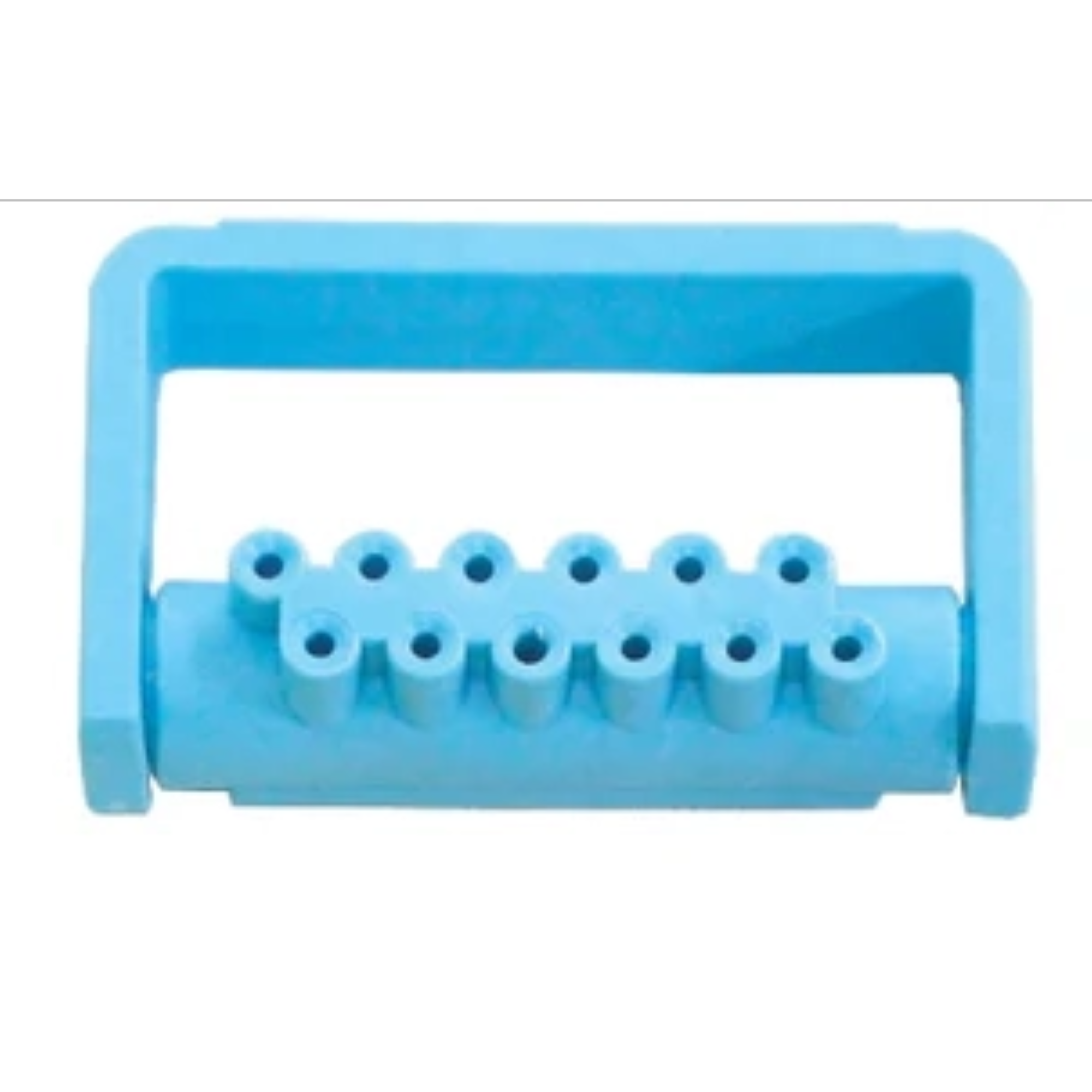 Bur Bocks, Plastic Bur Caddy, 12-Hole, FG, Light Blue product image