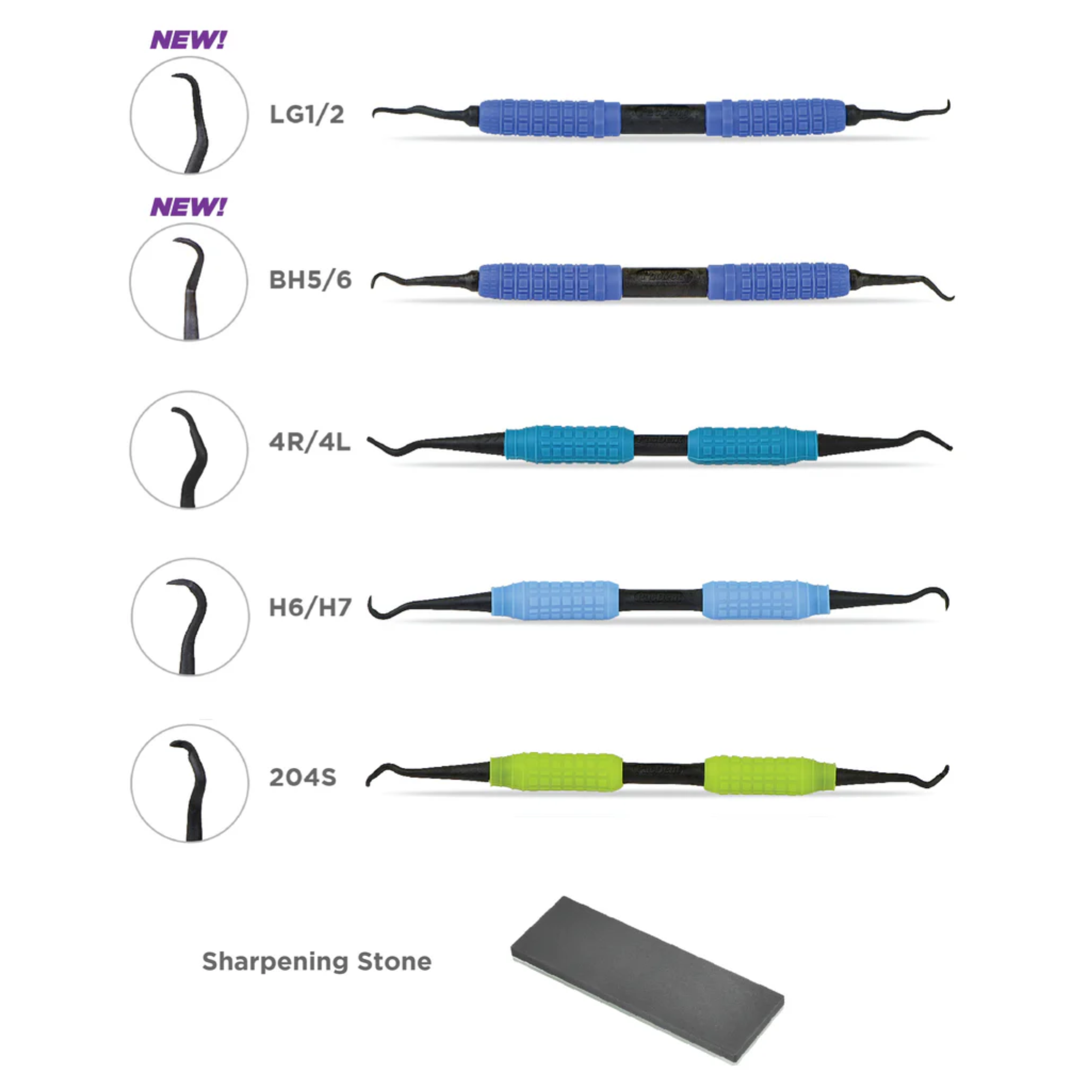 ImplaKlean, Implant  Scalers, 4R/4L, 3/Pk, 168-02 product image