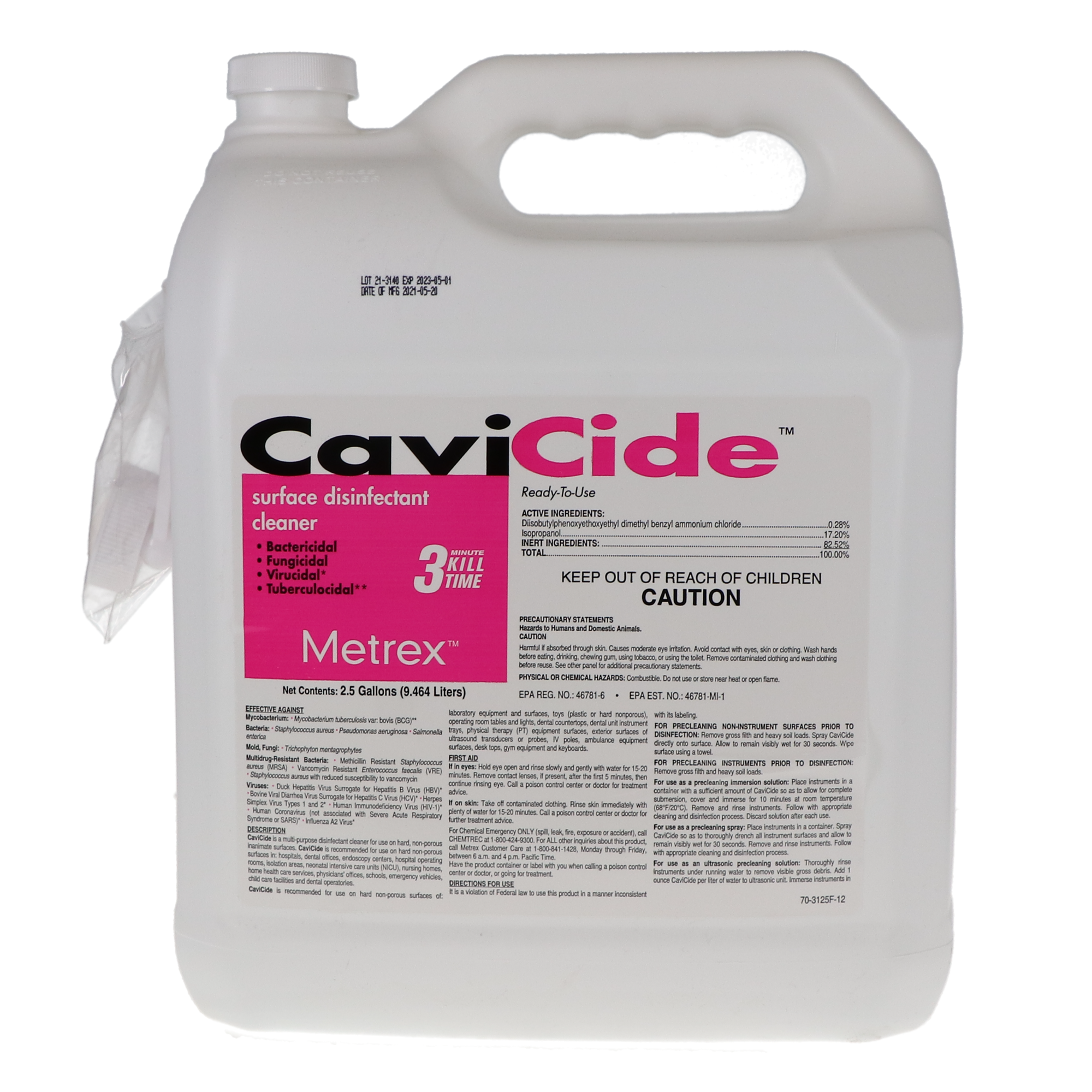 CaviCide, 2.5 Gal Bottle thumbnail 10