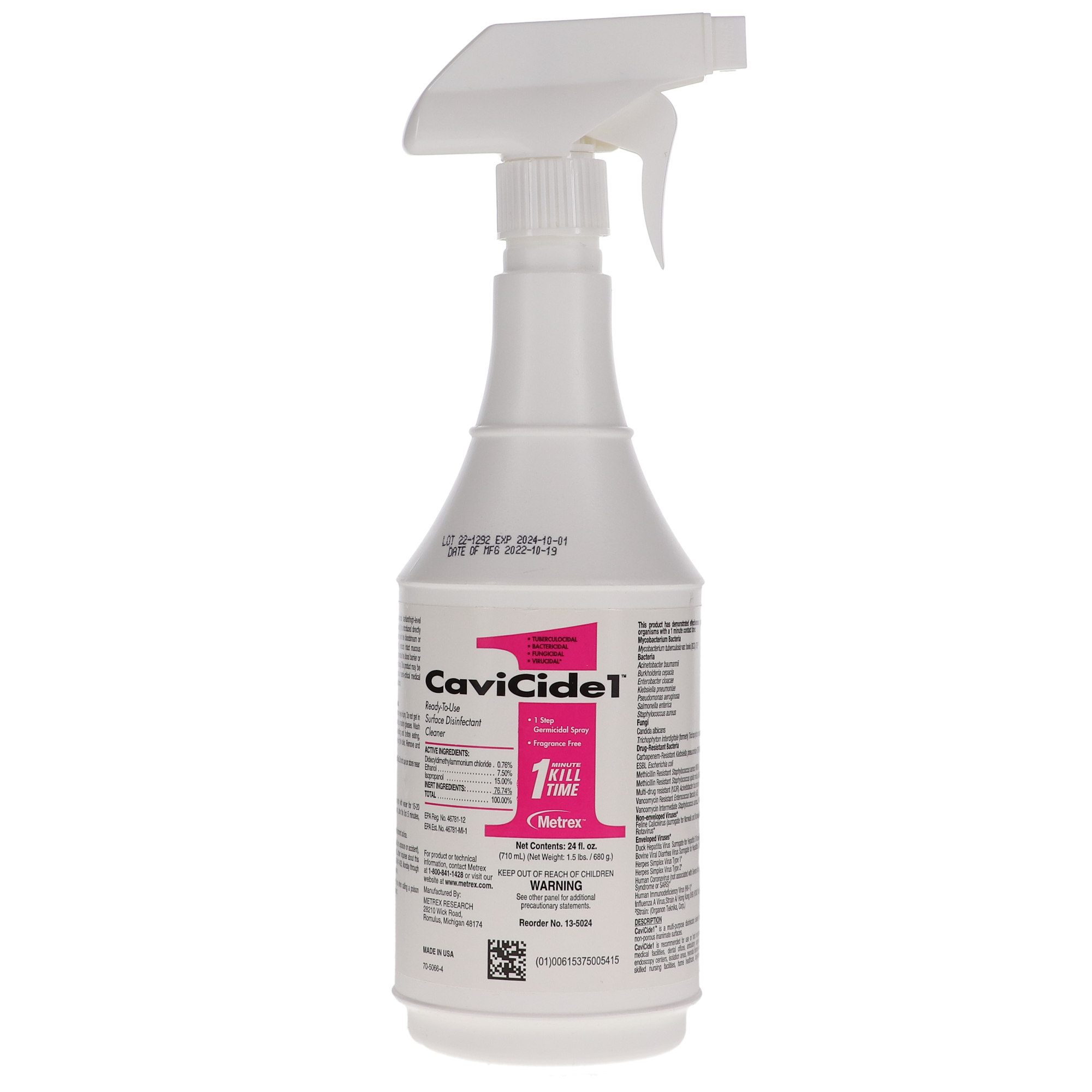 CaviCide1, 24 oz Spray Bottle thumbnail 10