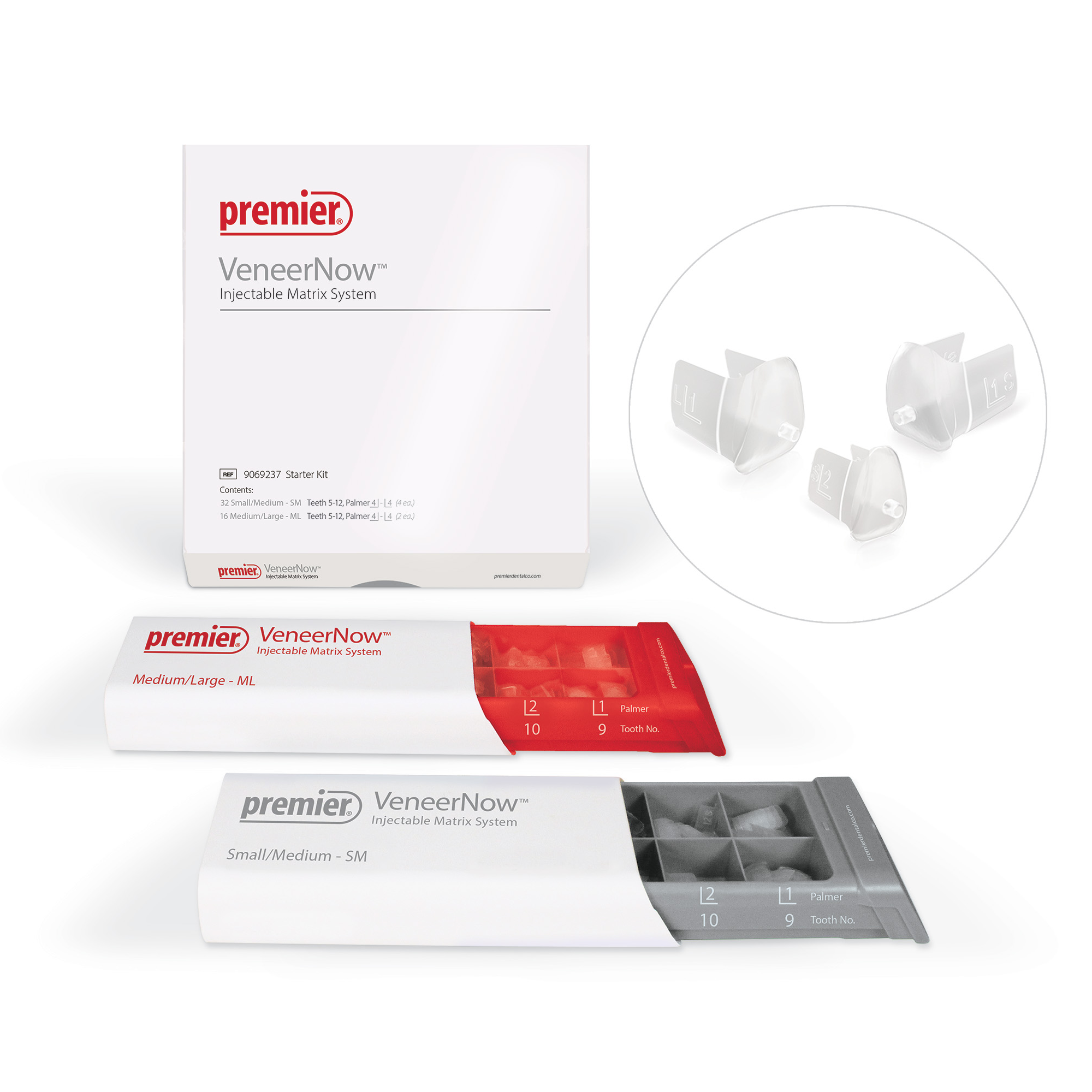 VeneerNow Injectable Matrix System Starter Kit, 48 Matrices, 9069237 product image