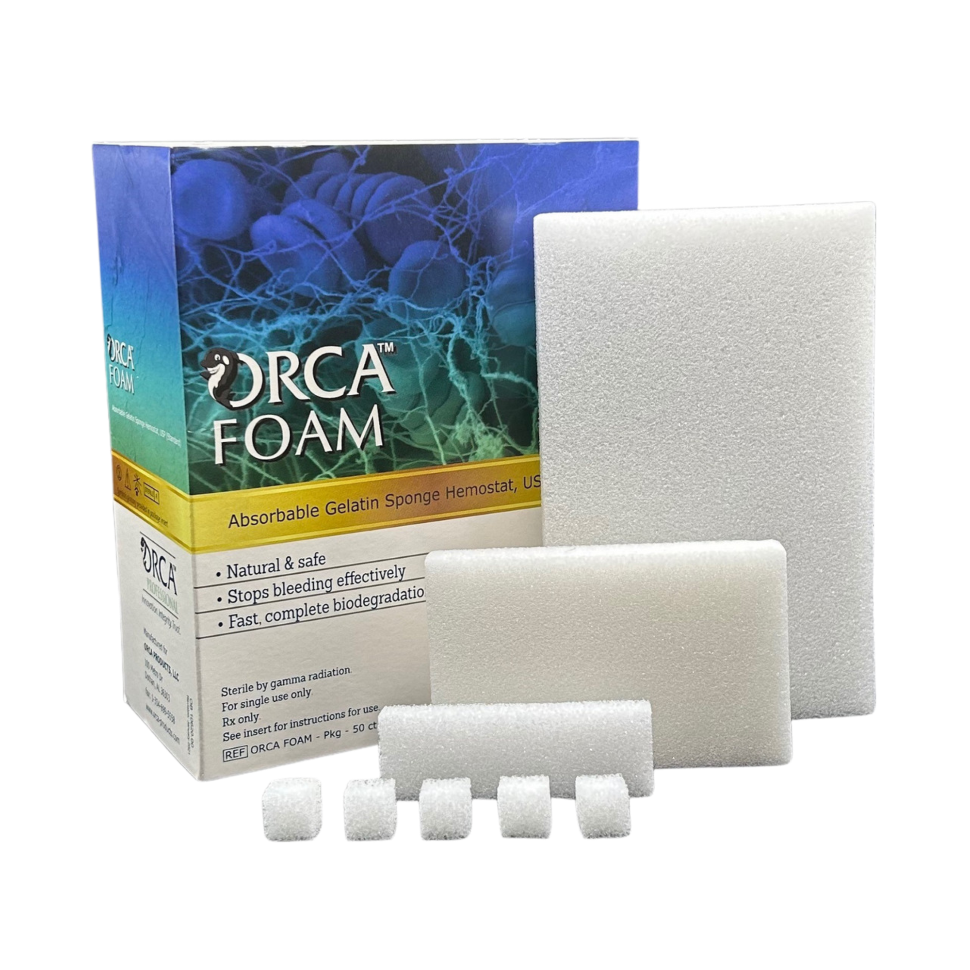 Foam Blocks, 20 mm x 20 mm x 7 mm, Size 4, 20/Pkg, OF-202007 product image
