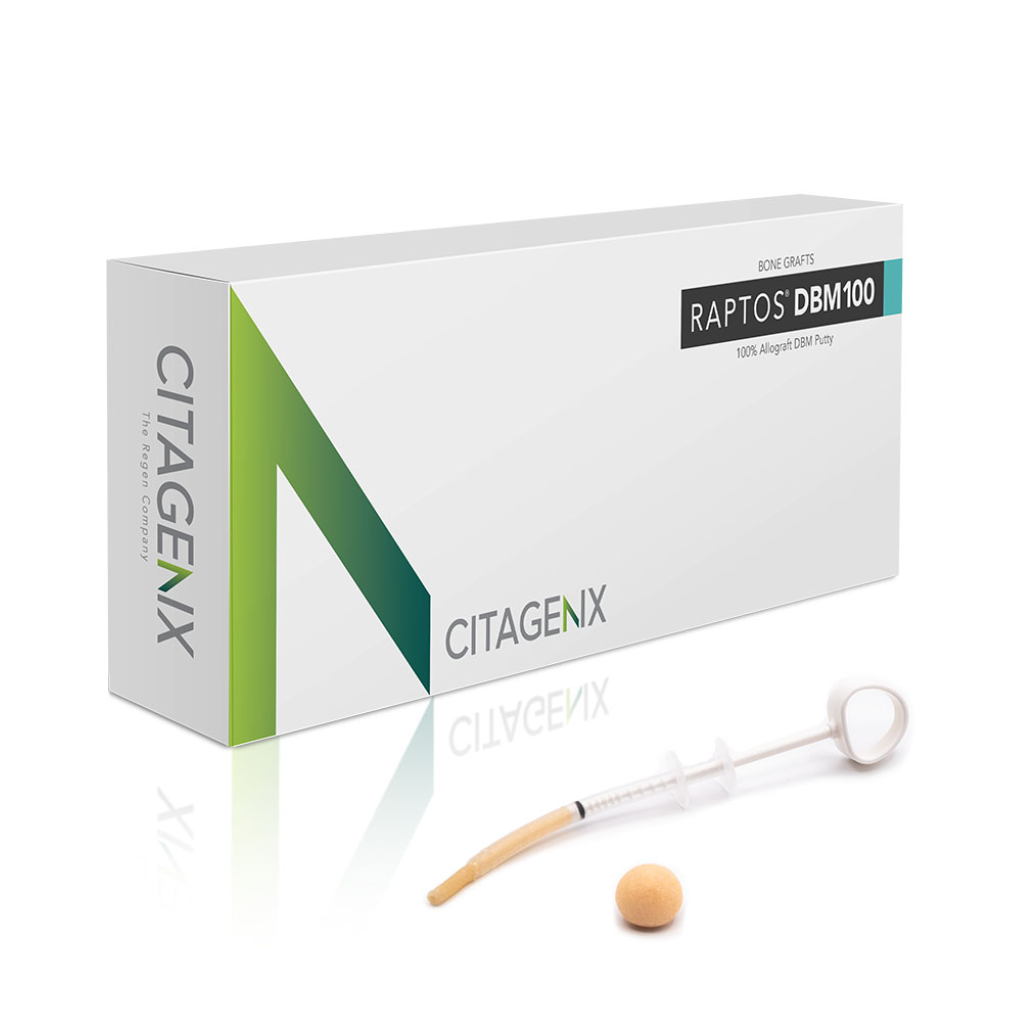 Raptos DBM100 Putty, 0.3cc, 1 syringe/Box, RDBM100-P03 product image