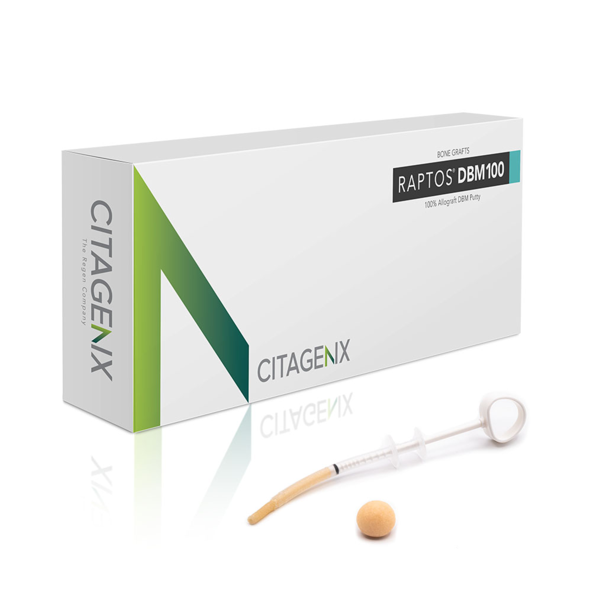 Raptos DBM100 Putty, 1cc, 1 syringe/Box, RDBM100-P10 product image