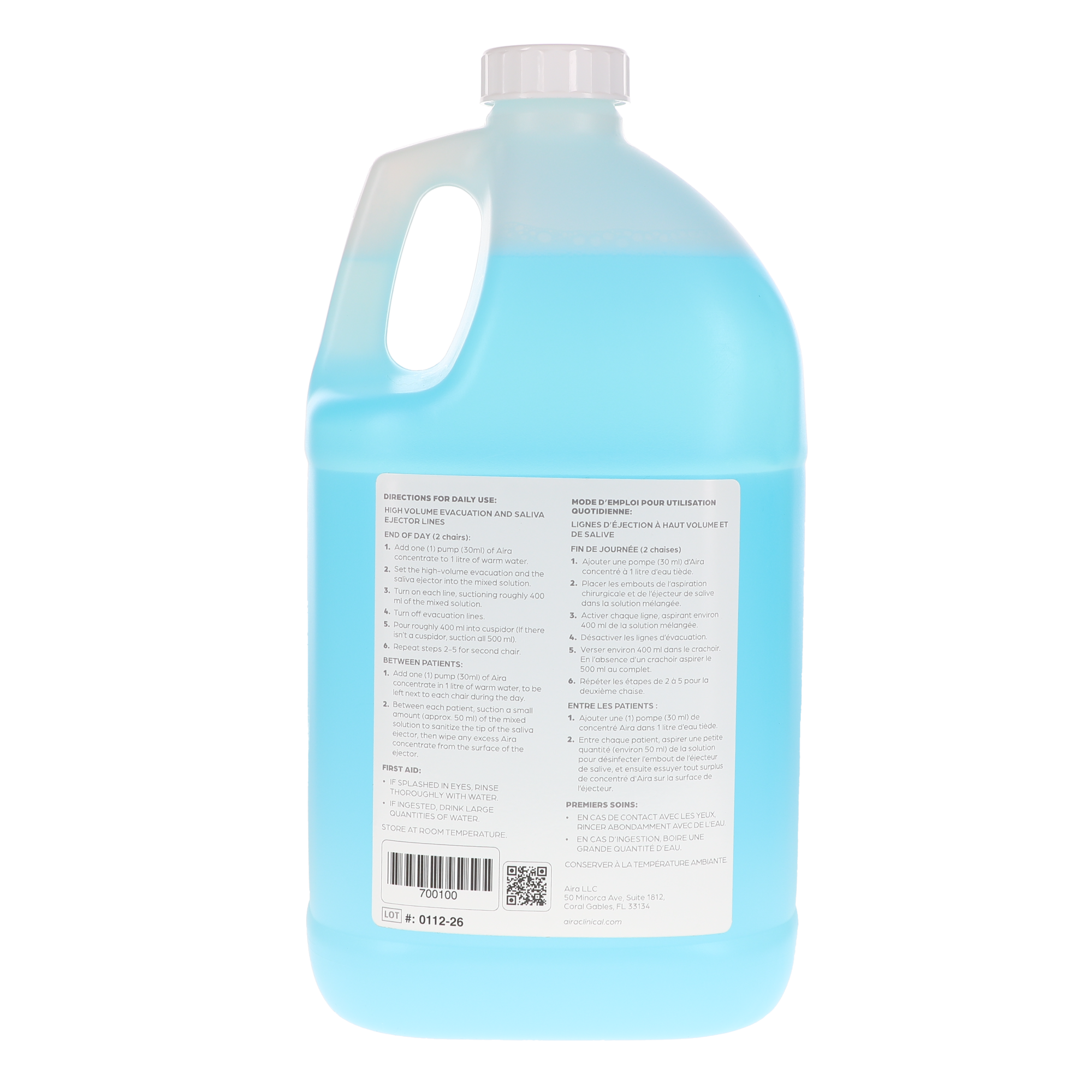 Evacuation Cleaner Concentrate, 3.78L, 1 GAL 1/Pk, 700100 thumbnail 4