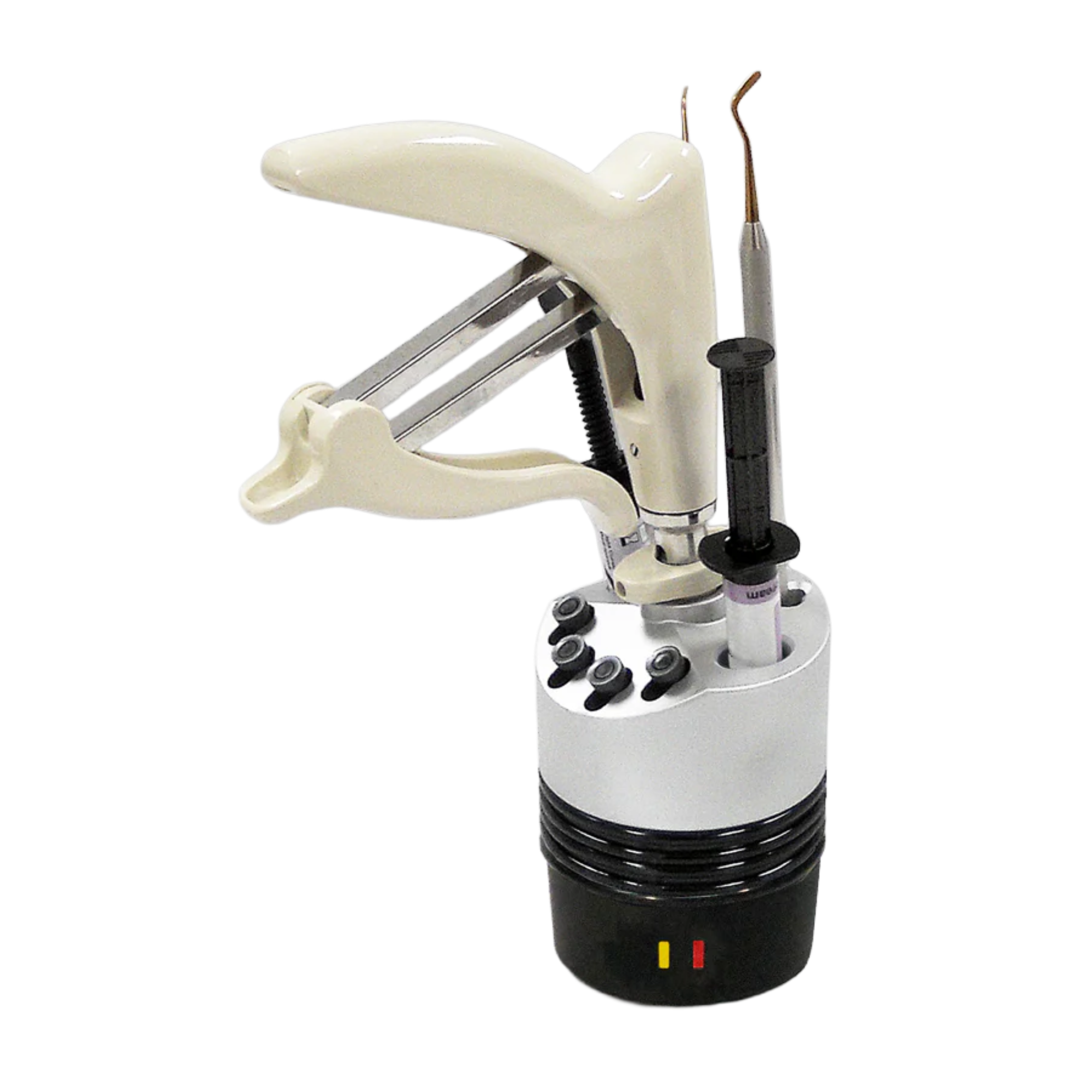 Calset with Multi-Pro Tray Composite Heater, 120 Volts AC Power Supply - Flexible configuration, Warms 3 dispenser, 4 complules, syringes and/or finishing instruments, 110007-64 product image