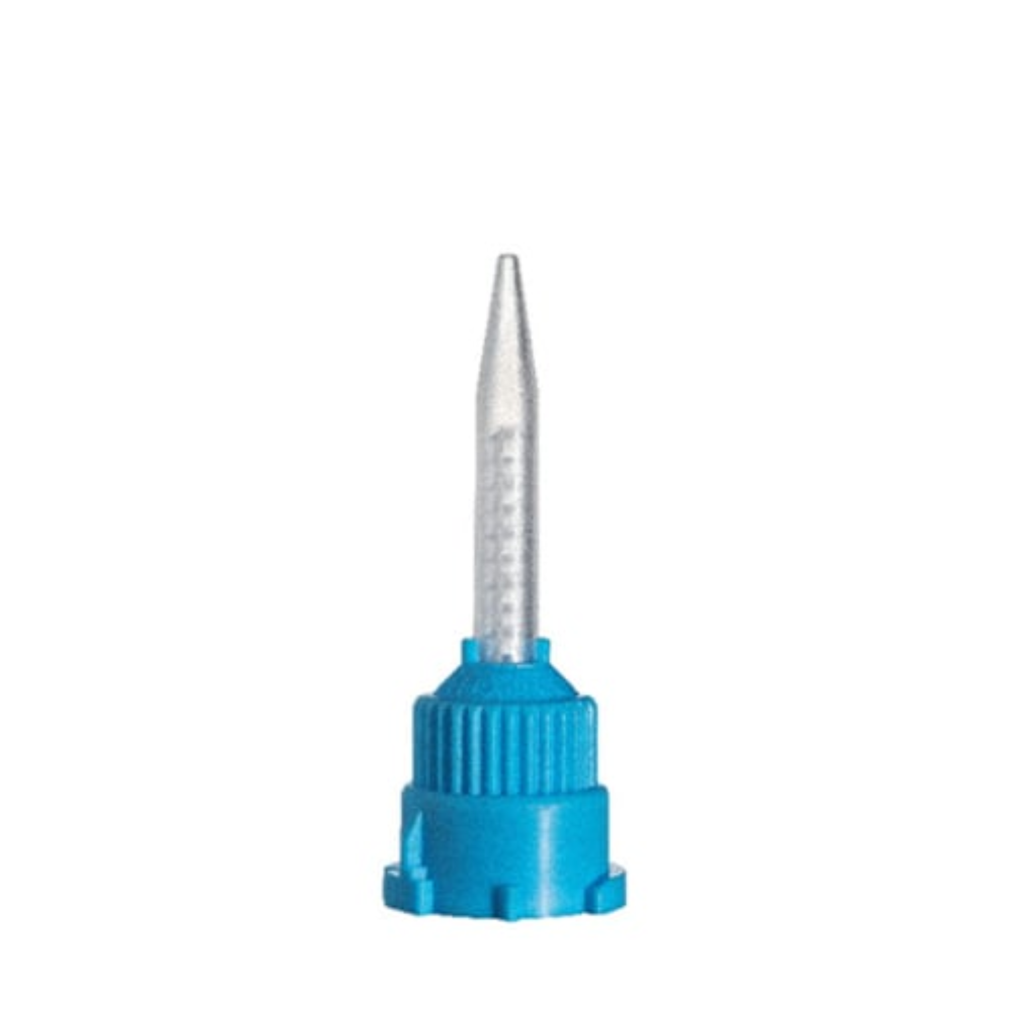Hexa Acrylic Crown & Bridge T-Mixer Mixing Tips 25/pack 1:1 2:1 Ratio Blue/clear 3.2Mm, SLZ-154610 product image