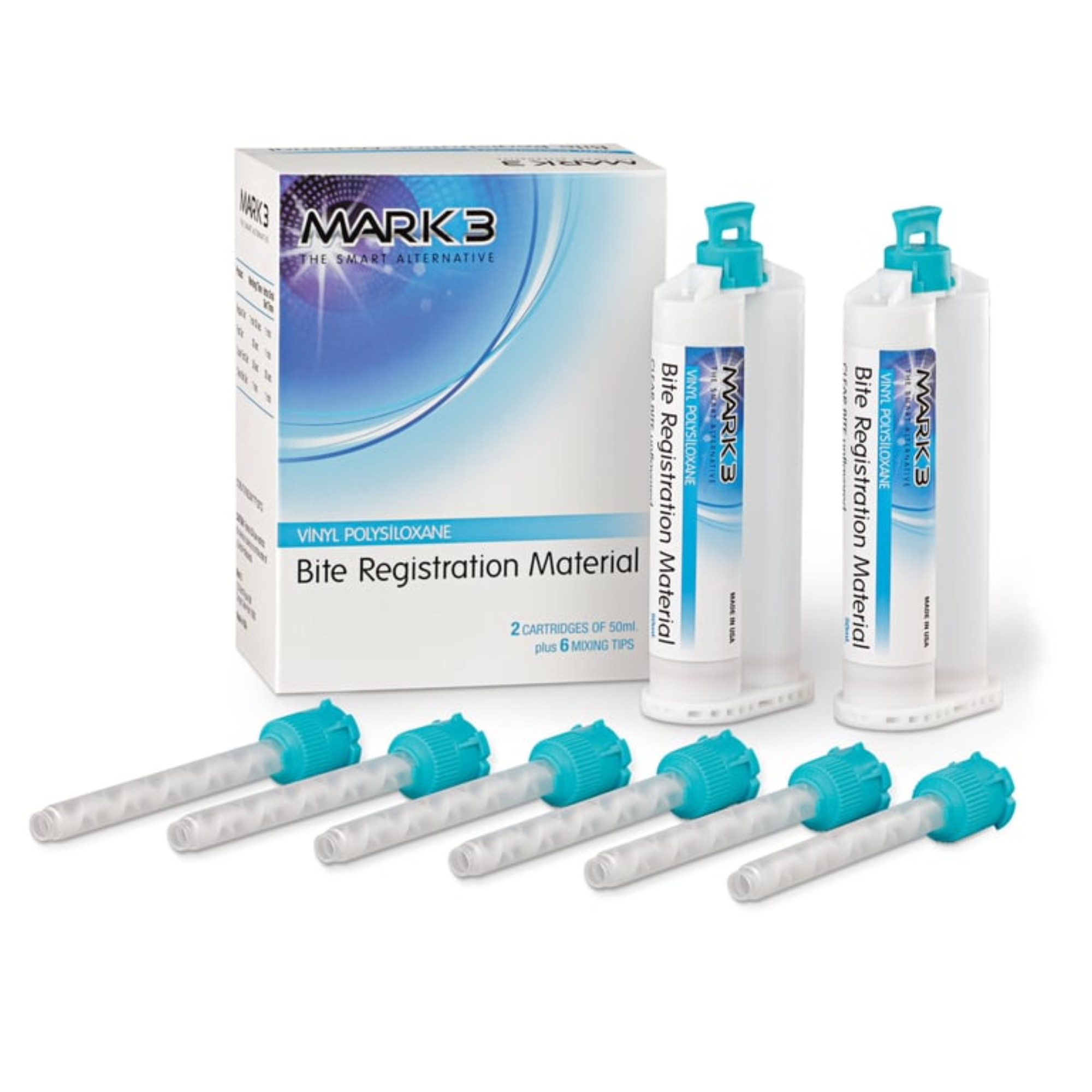 Bite Registration Super Fast Set 2/bx. + 6 Mixing Tips, 0220 product image