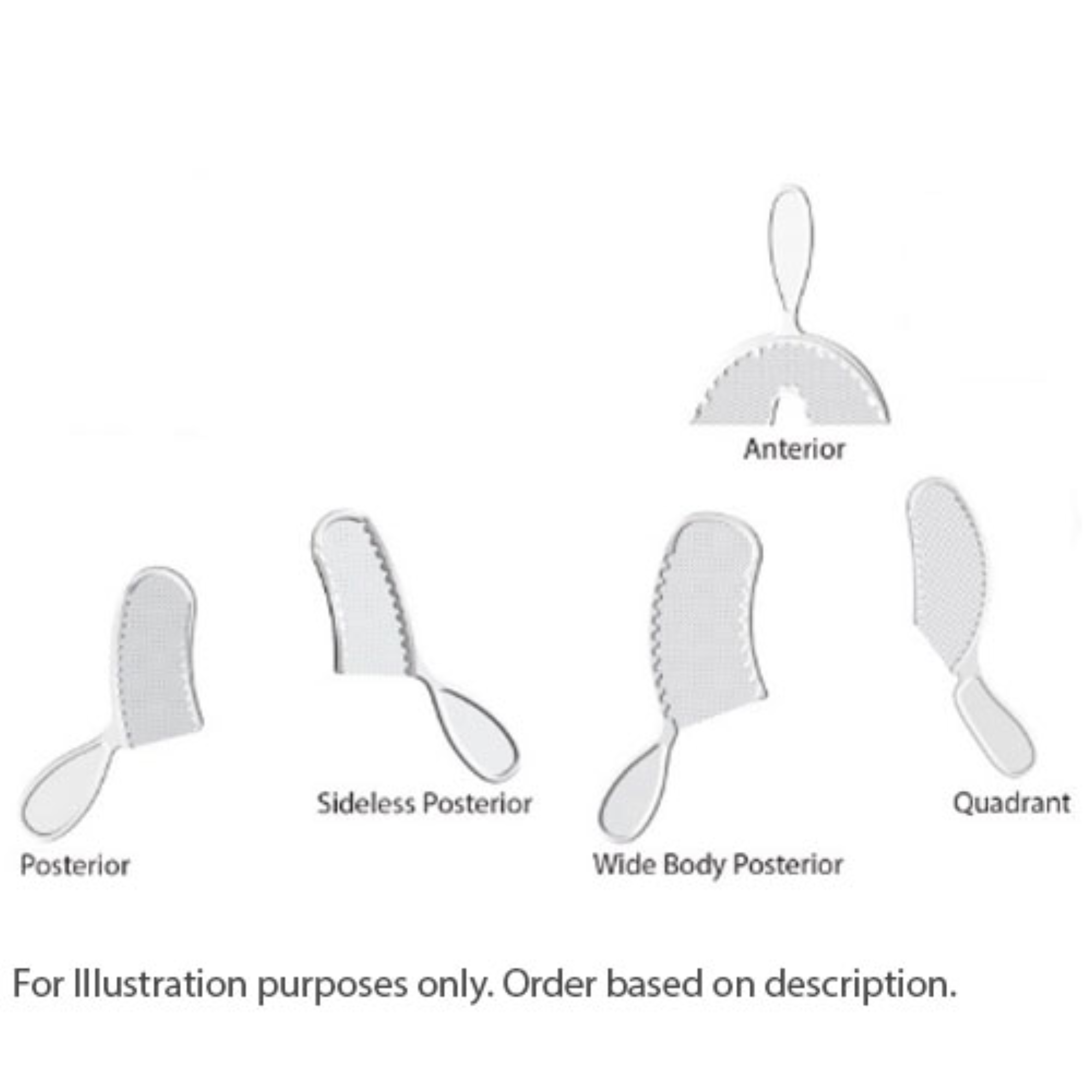 Premium Bite Registration Tray Anterior 35/pk, 0330 product image