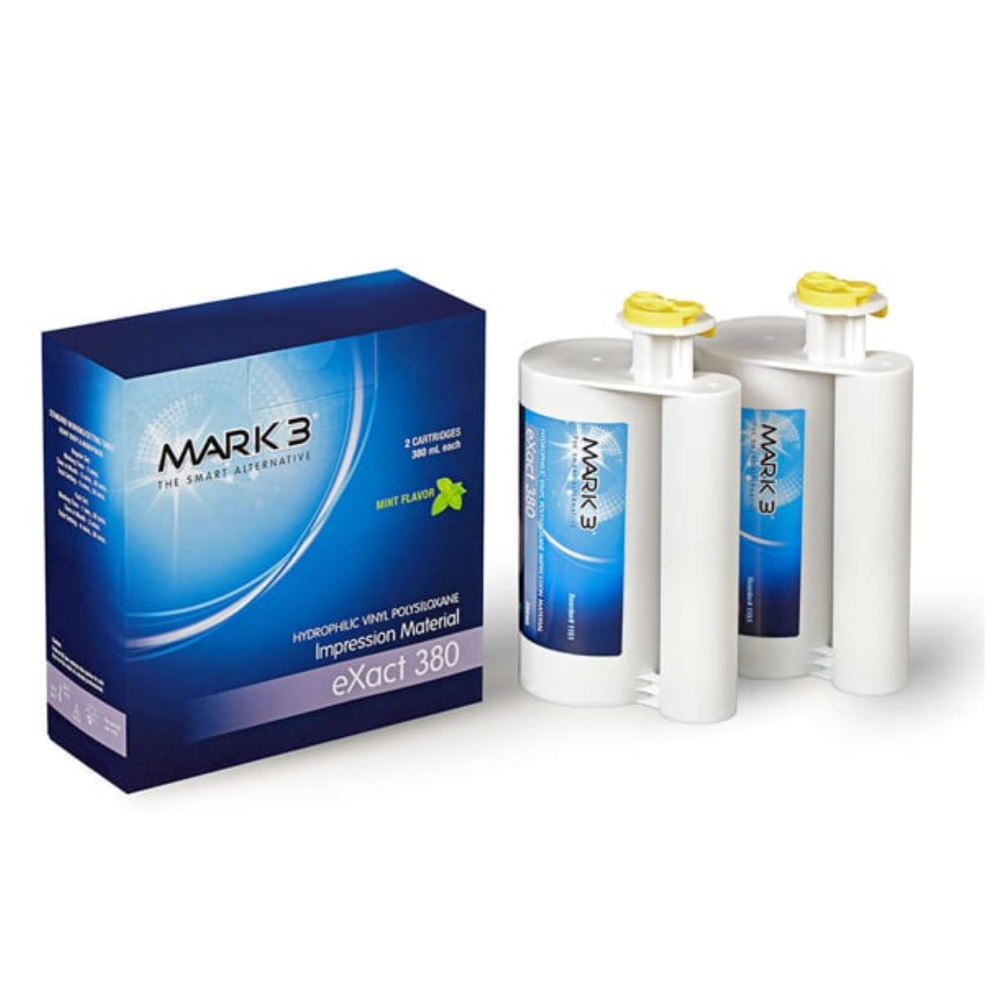 eXact VPS 380 Impression Material Heavy Body Regular Set Mint 2/pk, 1150 product image