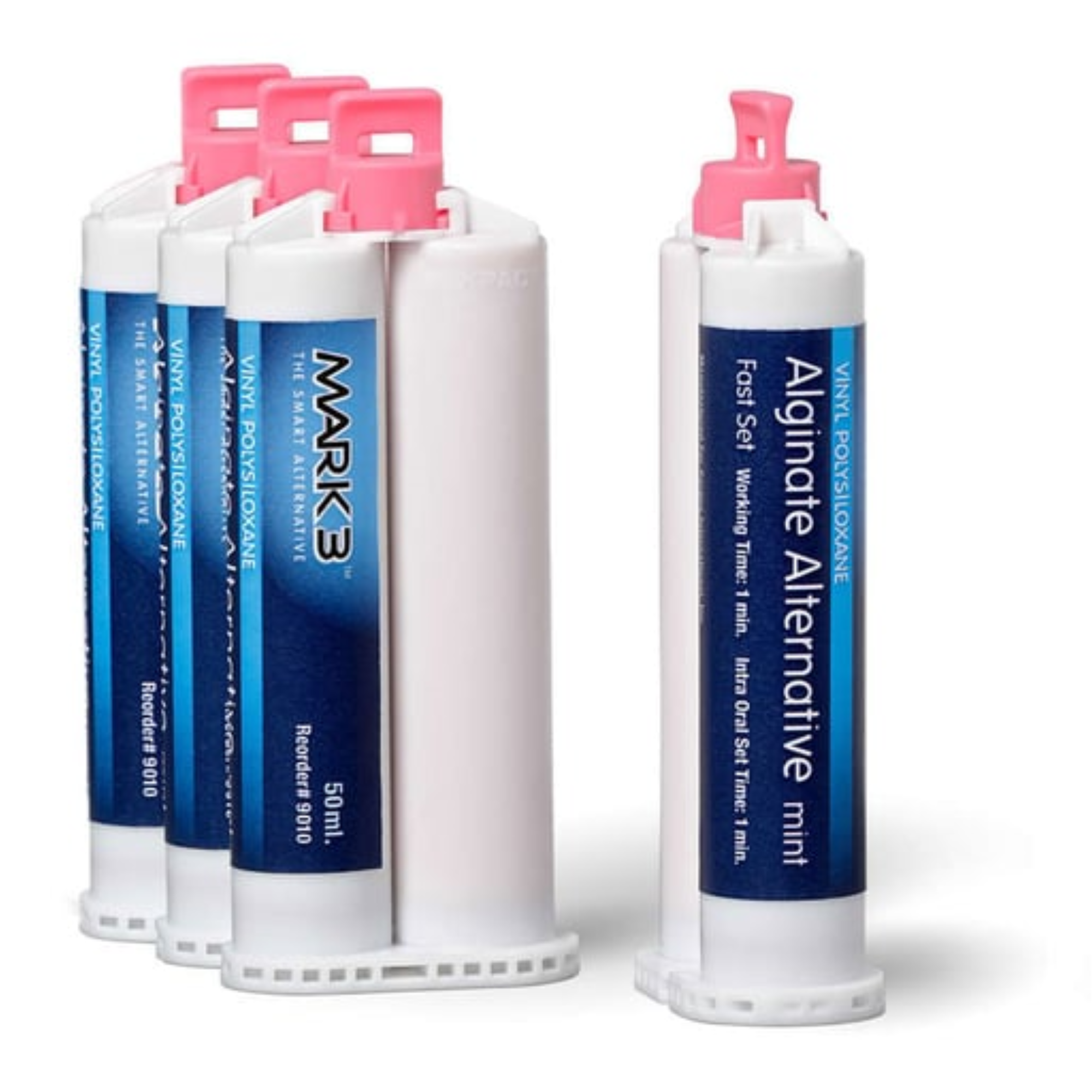 Vps Alginate Alternative Fast Set Mint Flavor 50 Ml Cartridge 4/pack Extremely Versatile, 9008 product image