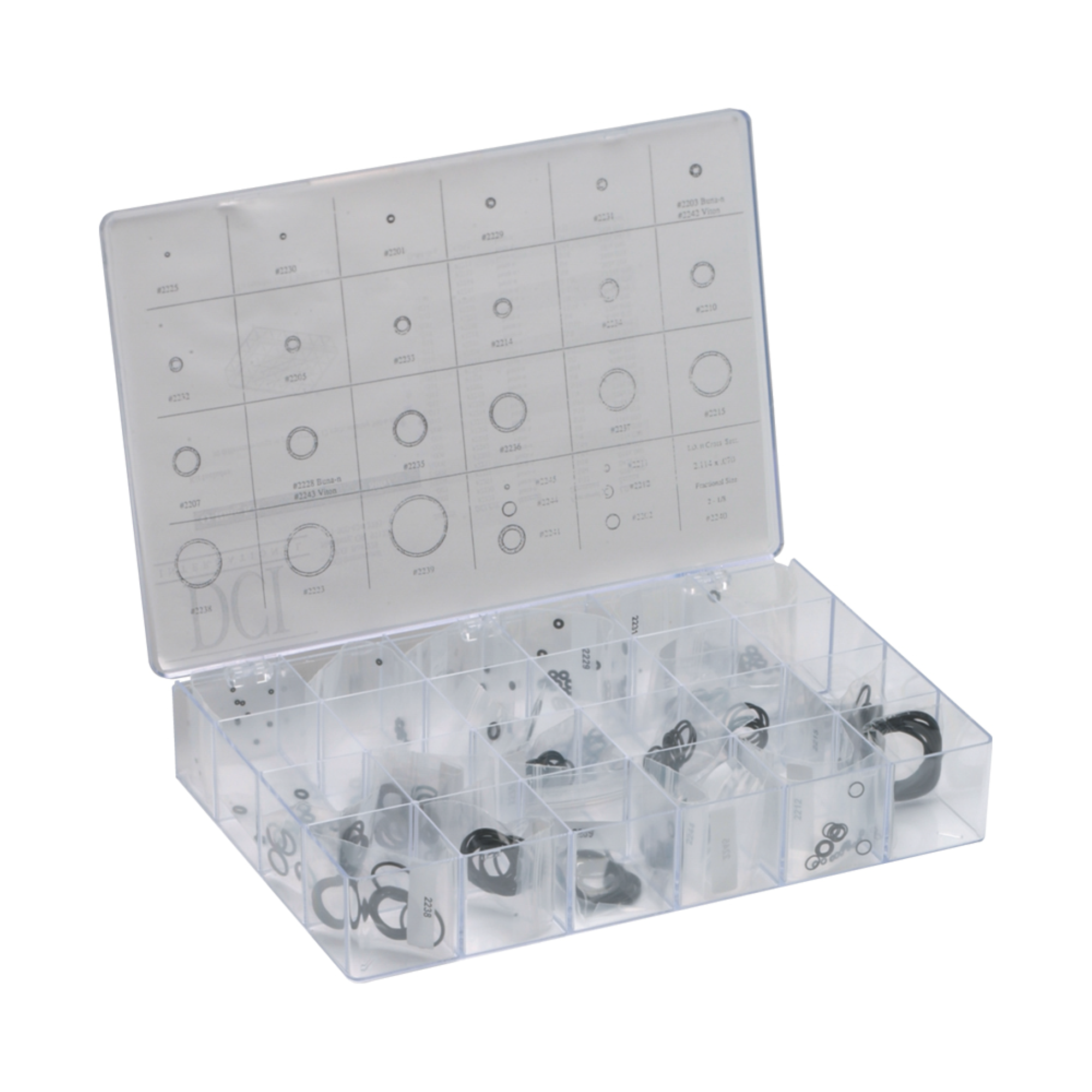 Dental O-Ring Kit. Includes 360 Rings 12 Each Of 30 Common Sizes For Replacement International, 8067 product image