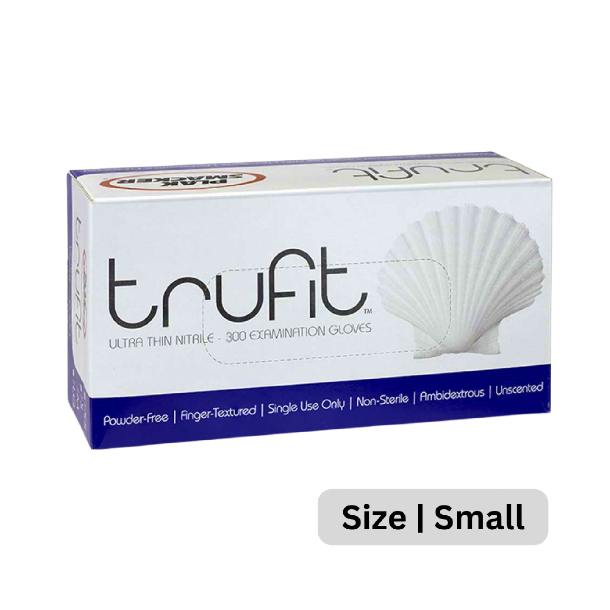 Trufit Violet Ultra Thin Nitrile Gloves - Small  (300 Ct) product image