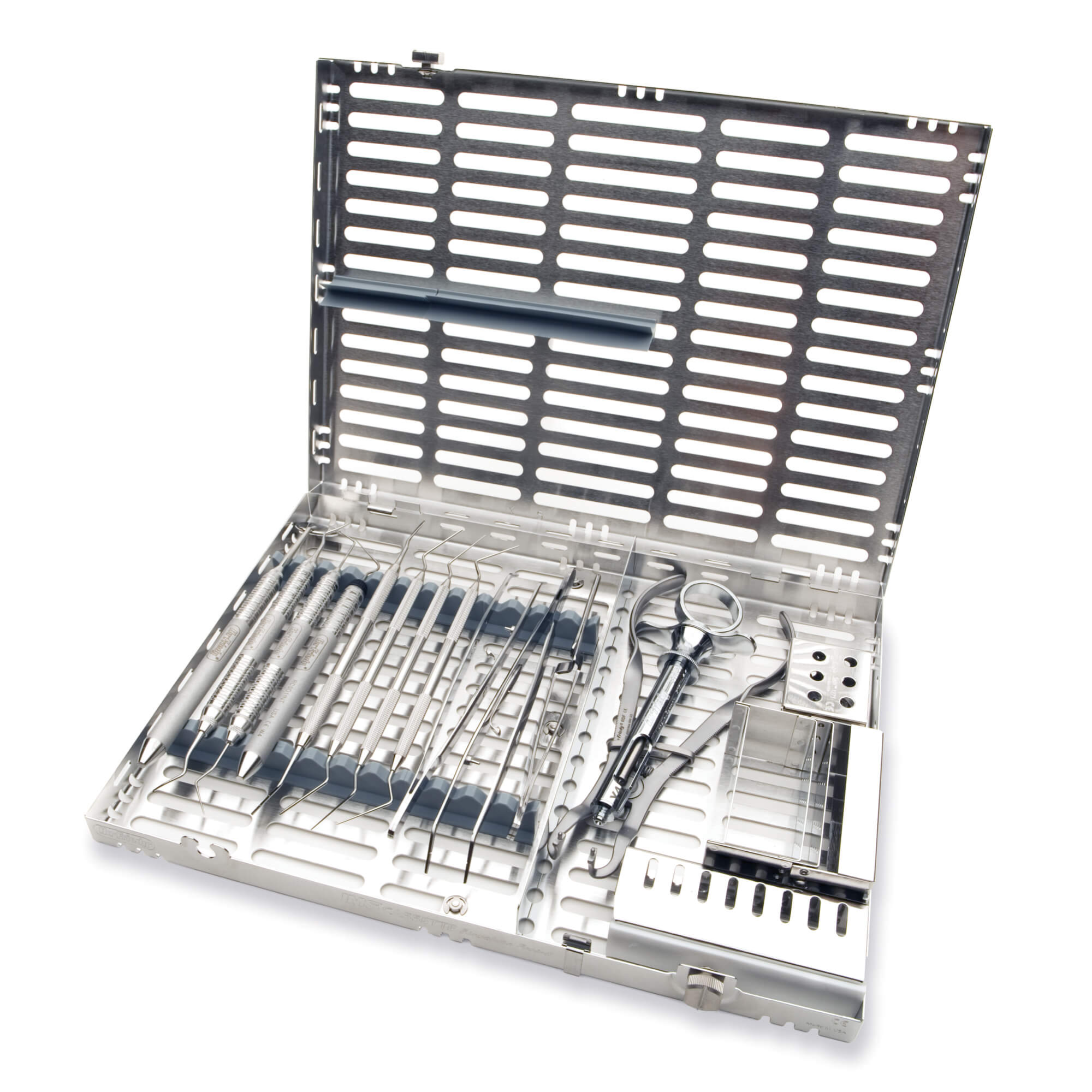 IMS Endo Large Signature Series 12 Instrument Cassette, Gray. product image