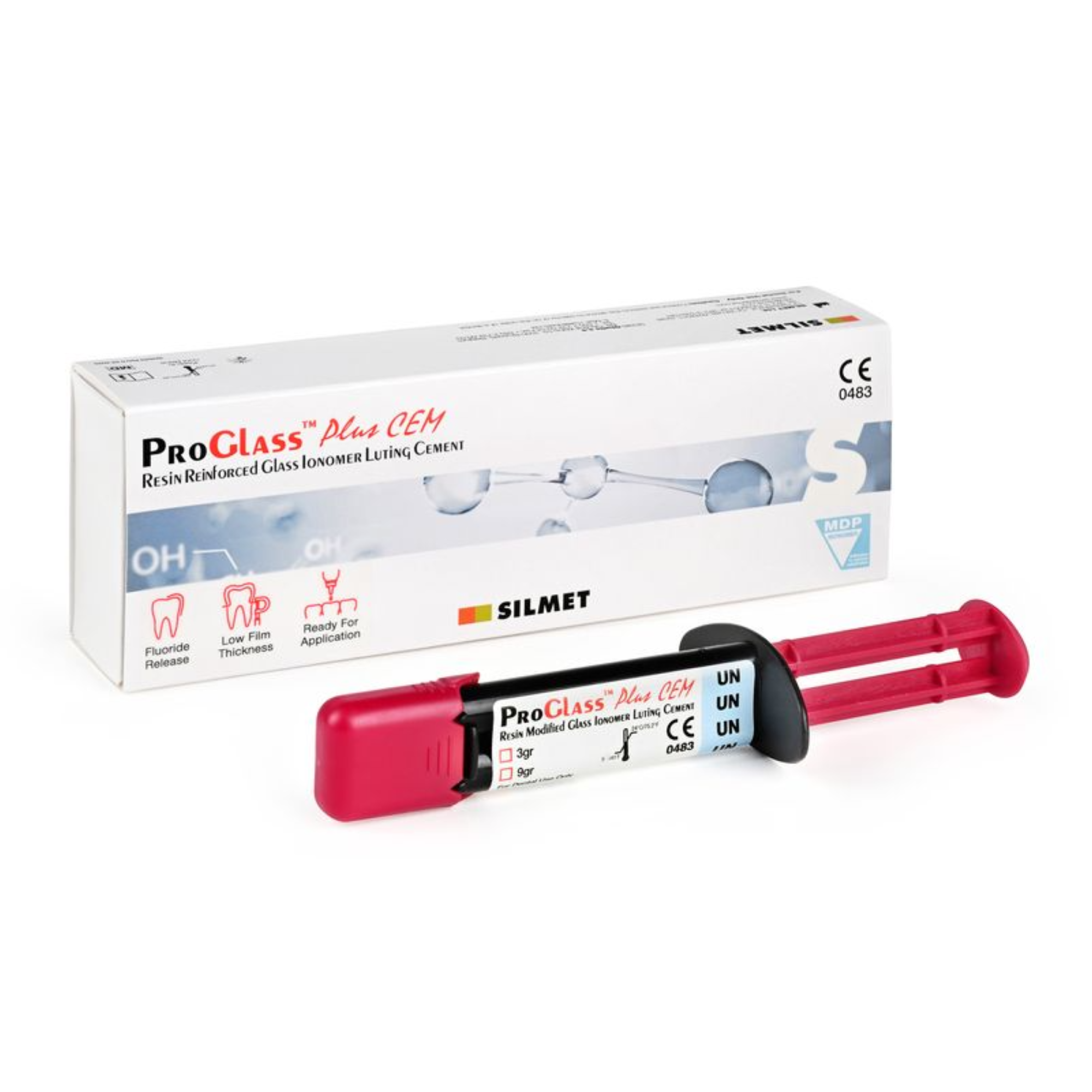 ProGlass Plus CEM RMGI Automix 9gm. Syr. + Tips - ProGlass Plus CEM RMGI Automix 9gm. Syr. + Tips - Image 1