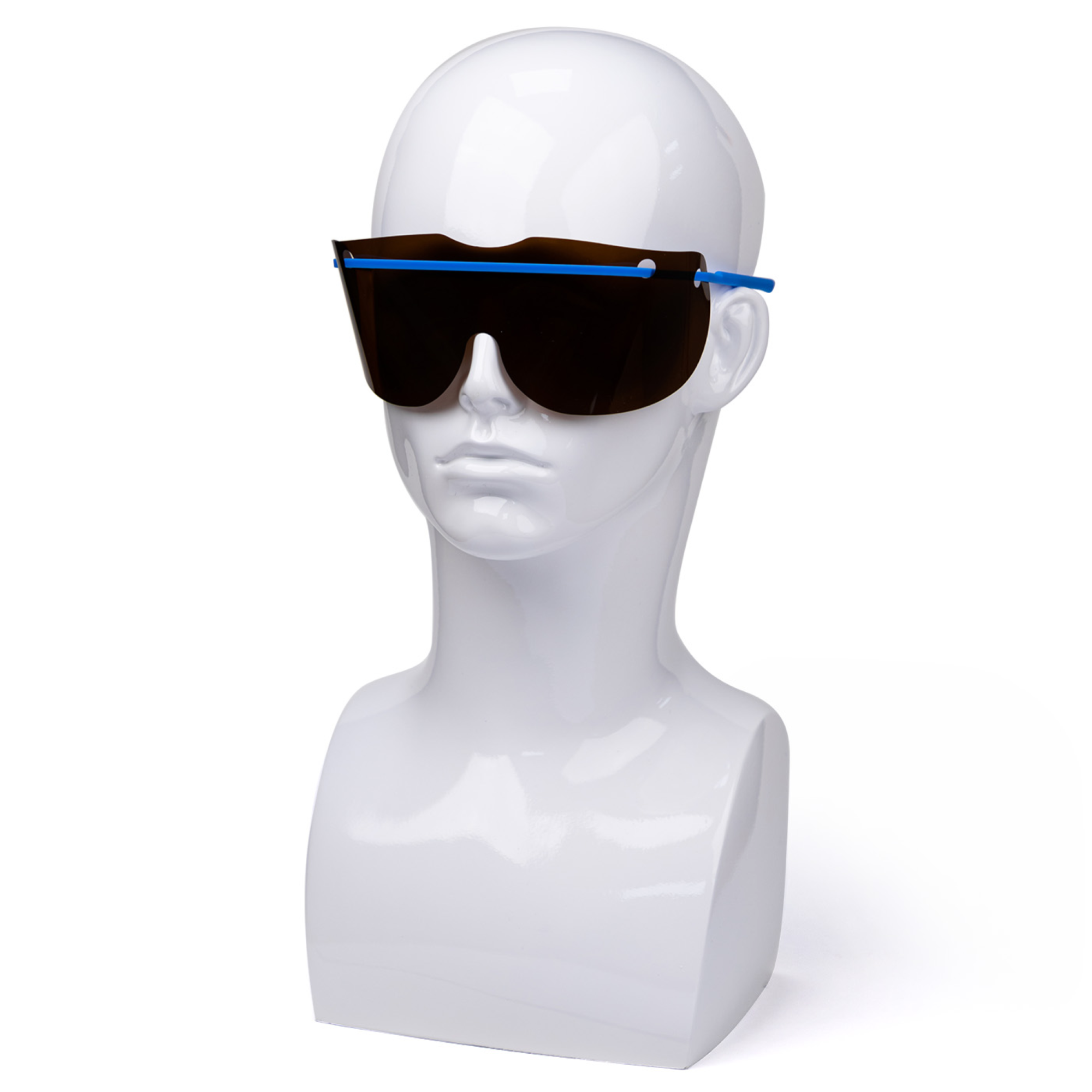 Premium Plus - Disposable Eye Shields 20 Frames & Tinted Lenses. Assorted Color Frames: Blue - 720-T product image