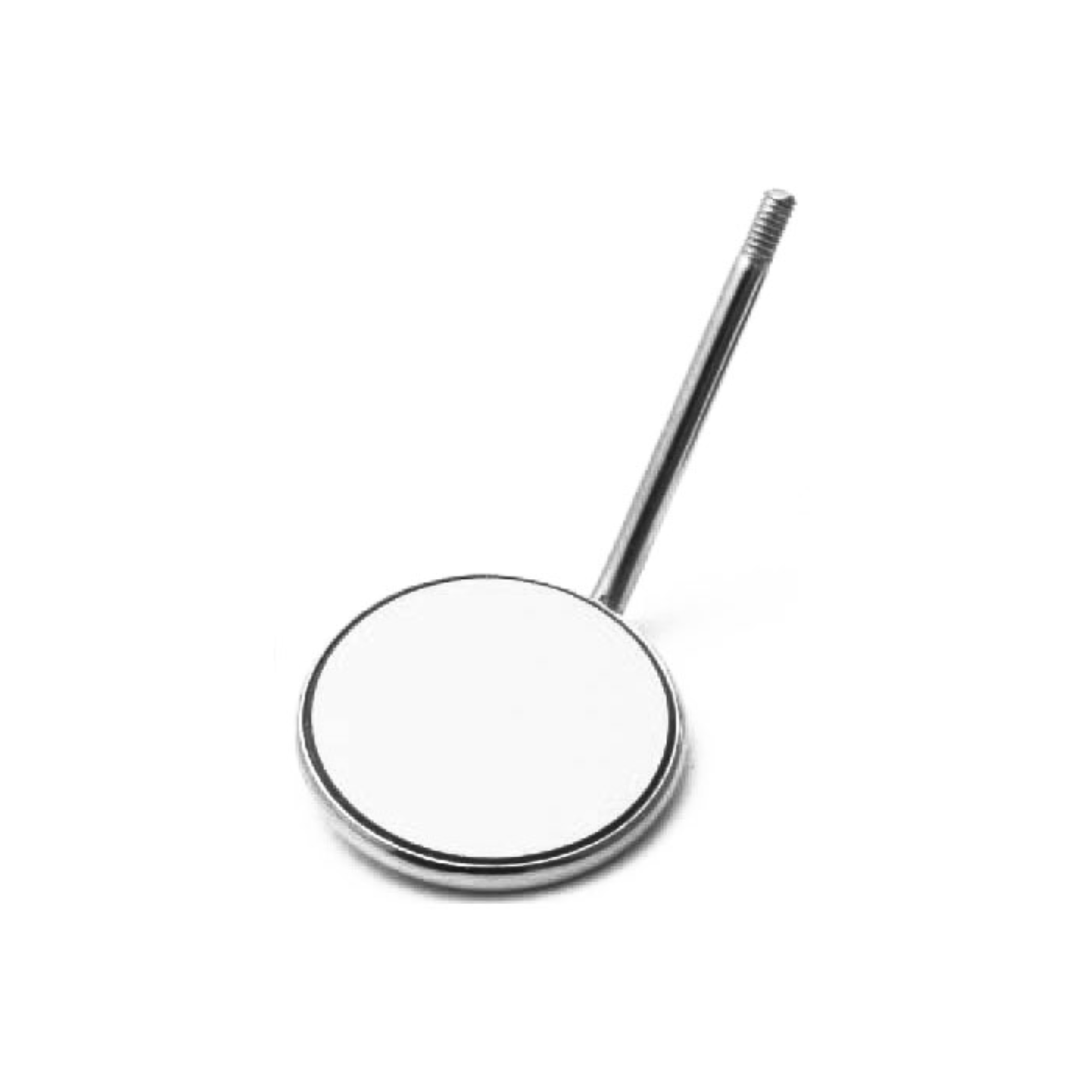 Premium Plus - #5 Mouth Mirror Cone Socket Front Surface Stainless Steel Box Of 10 Mirrors - Mcf5 product image