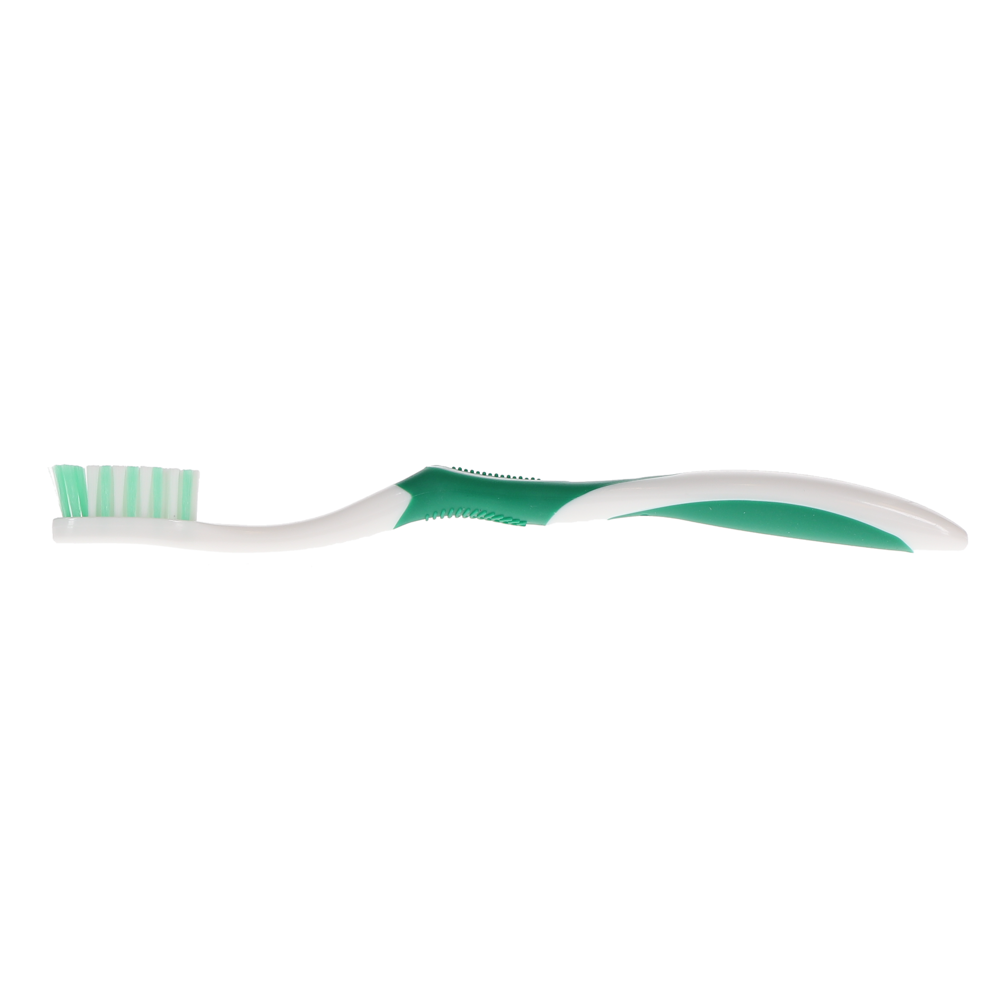 HSB - Toothbrush, Adult, Nylon 610 Bristles, Medium 7mil, Individually Cello Wrapped , (72/Pk) product image